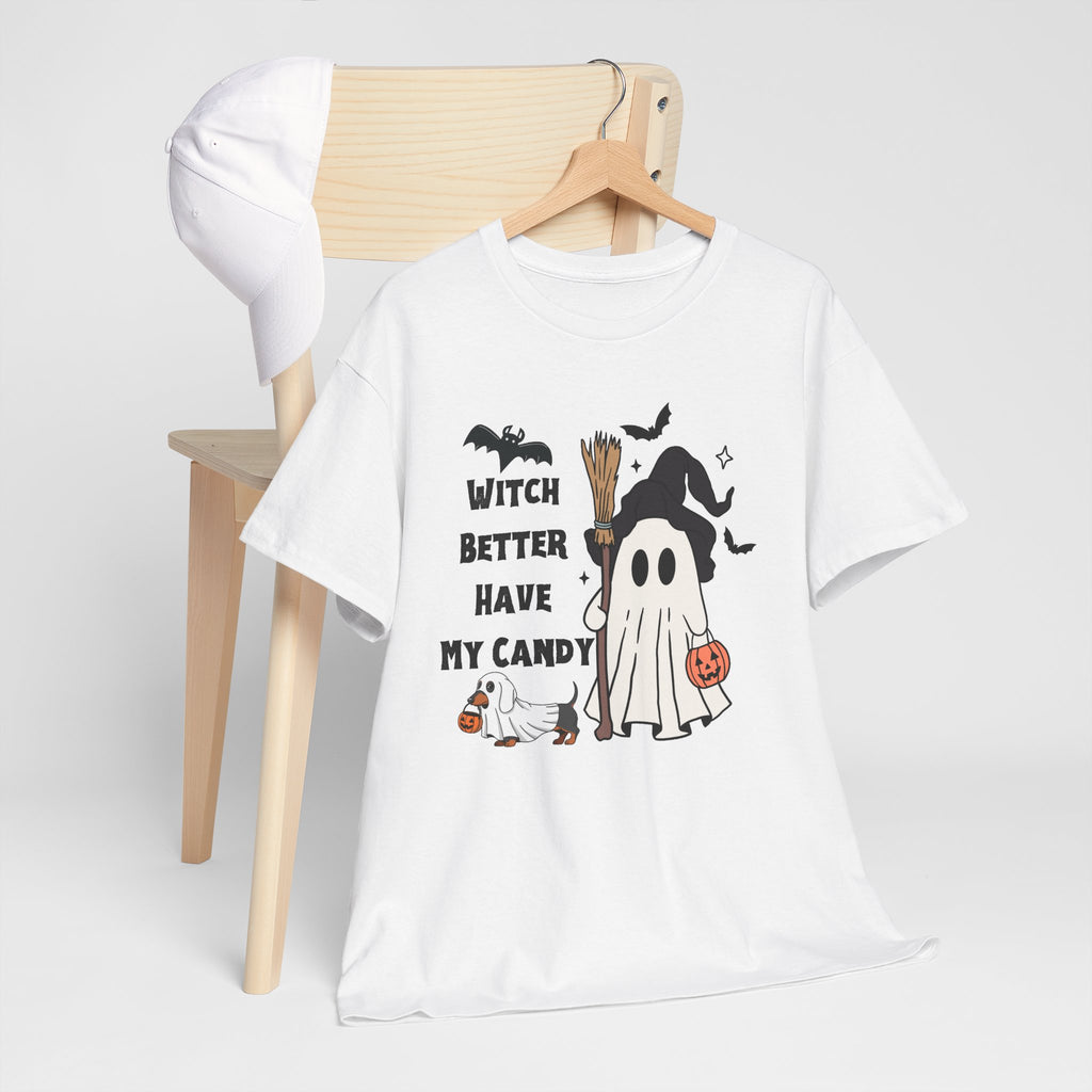 Witch Better Have My Candy Unisex Heavy Cotton Tee