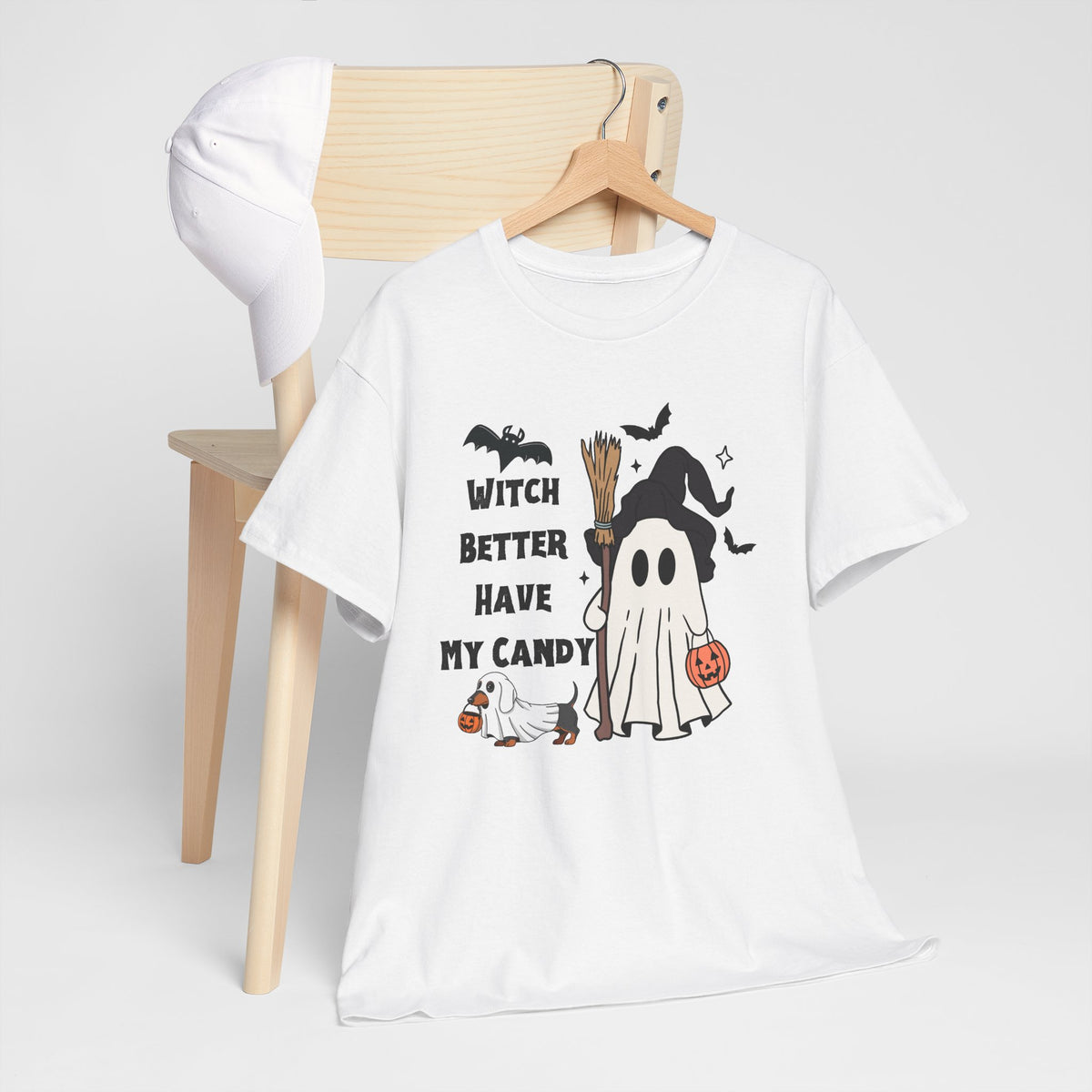 Witch Better Have My Candy Unisex Heavy Cotton Tee