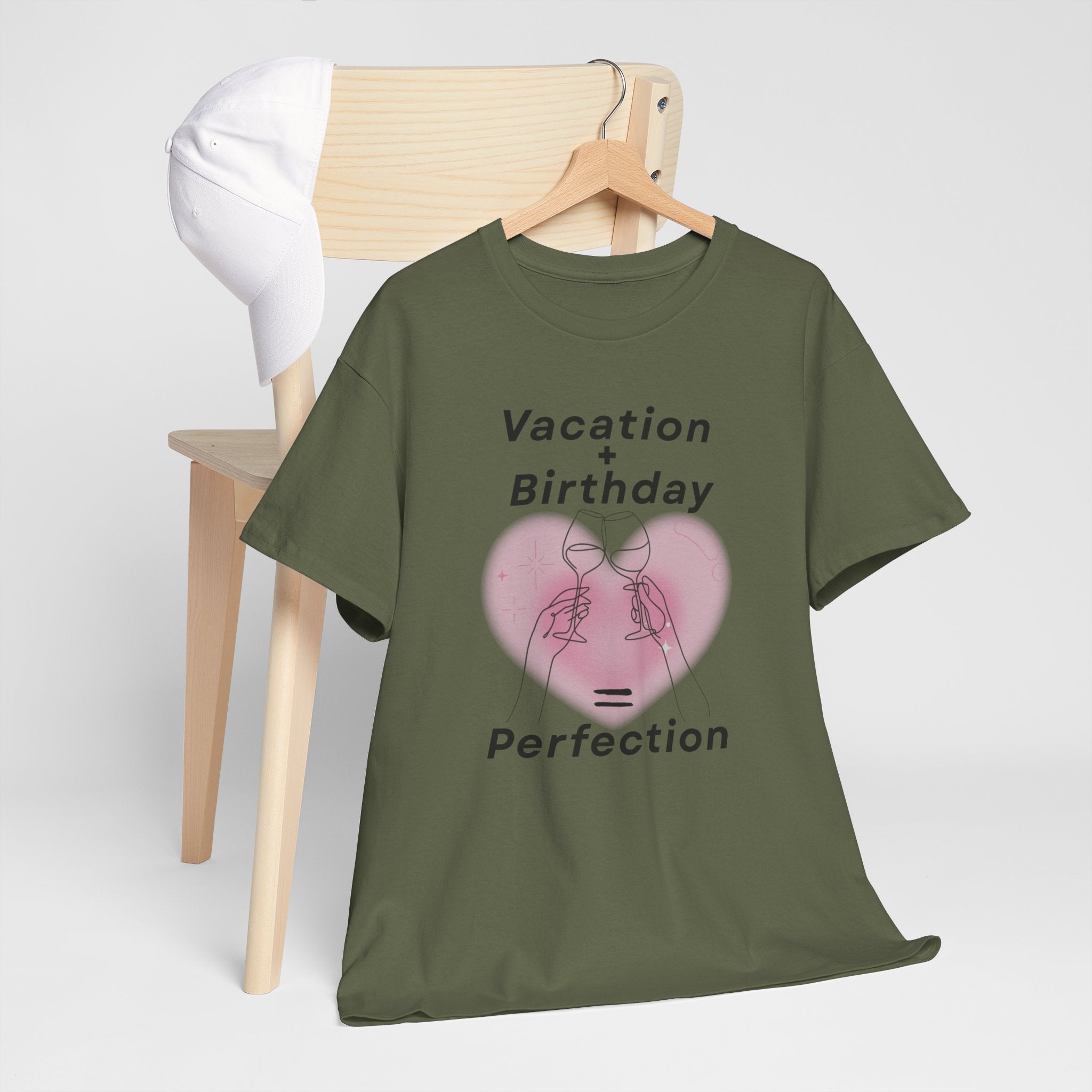 Vacation Birthday = Perfection T-Shirt