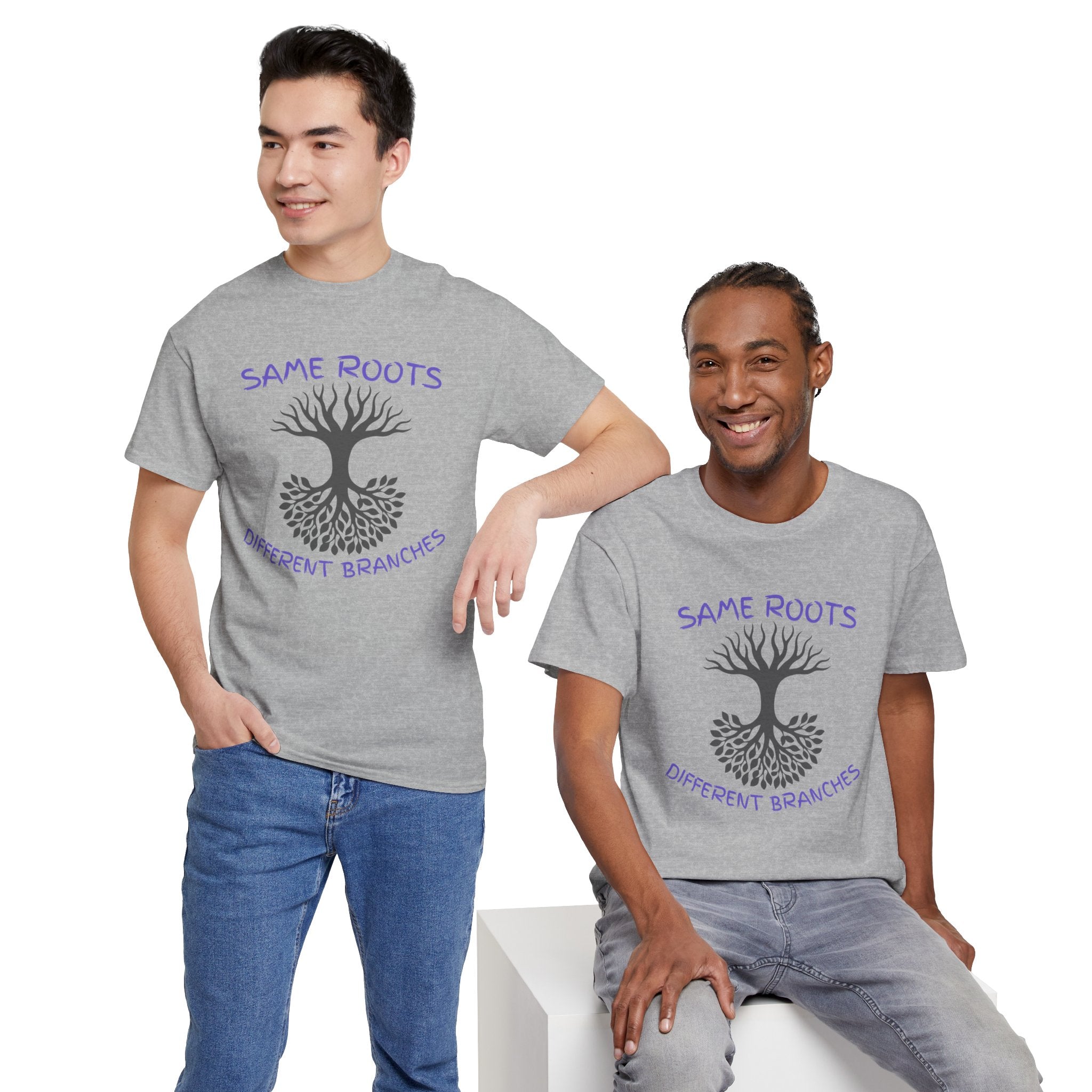 Different But Always Family T-Shirt — Matching Family Quote Tee