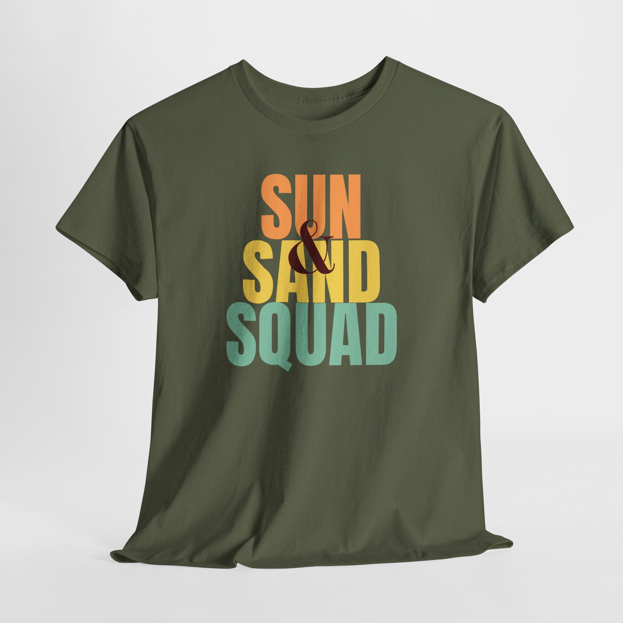 Sun & Sand Squad Tee — Retro Beach Summer T-Shirt
