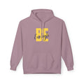 Hoodie – "Be Enough" Inspirational Yellow Script Pullover