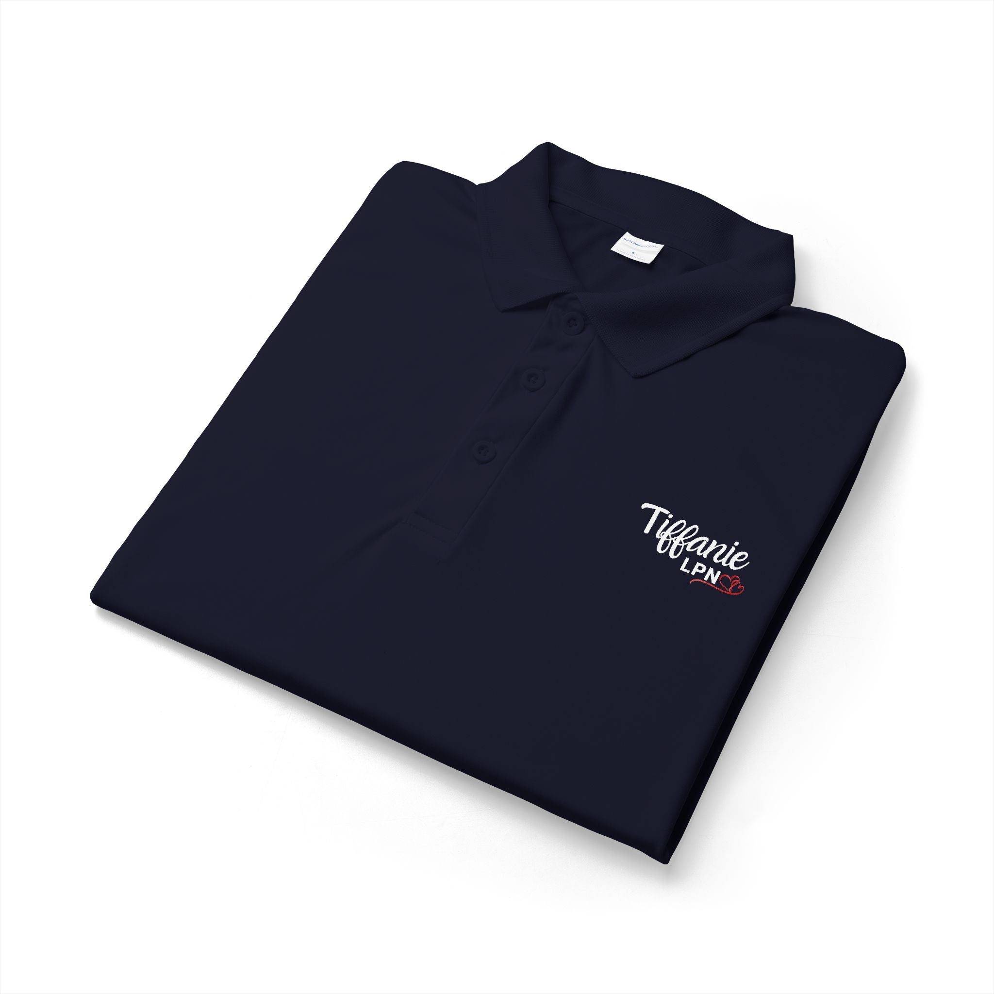 LPN Embroidered Polo Shirt - Professional Medical Nurse Uniform