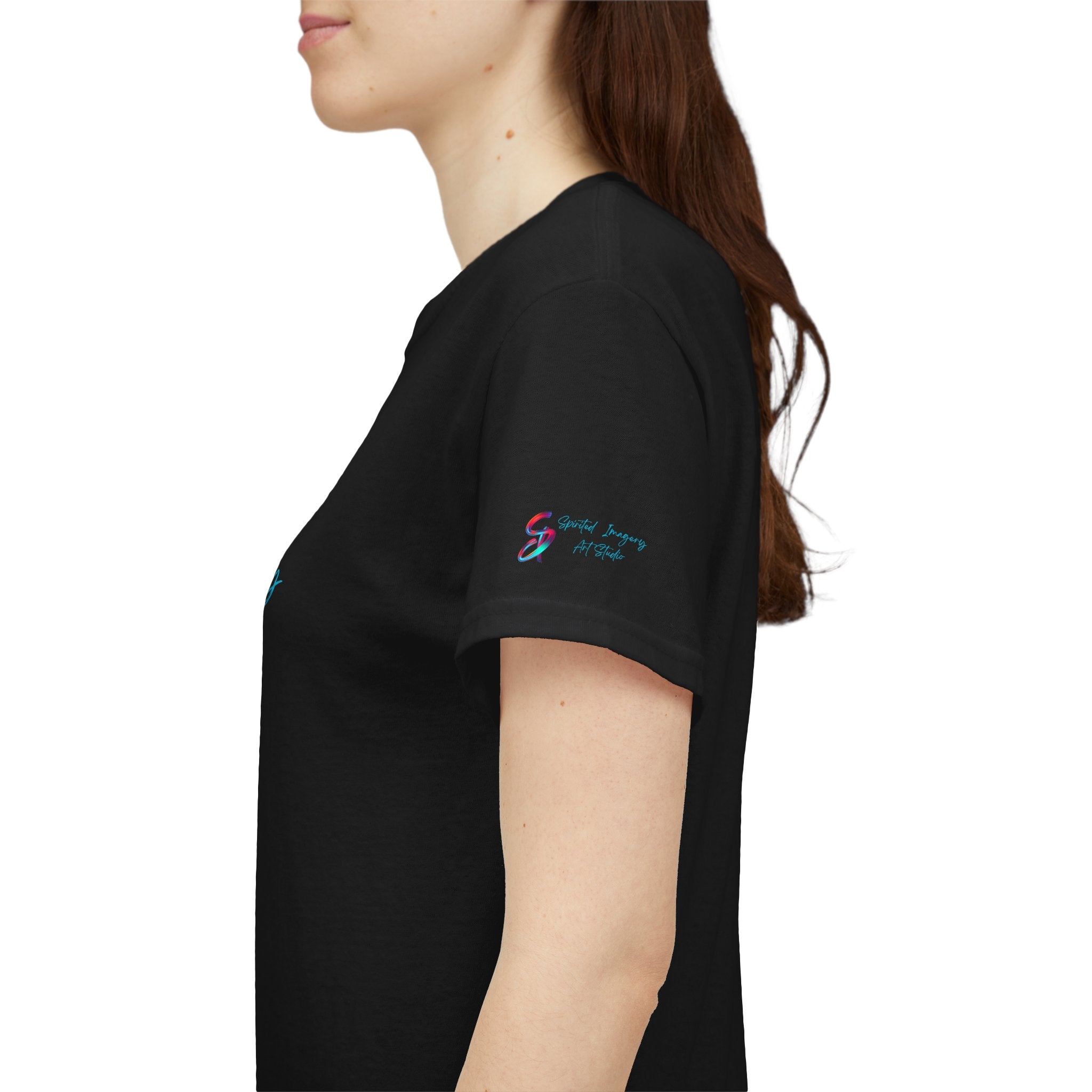 Spirited Imagery Logo Tee — Branded Graphic Cotton T-Shirt