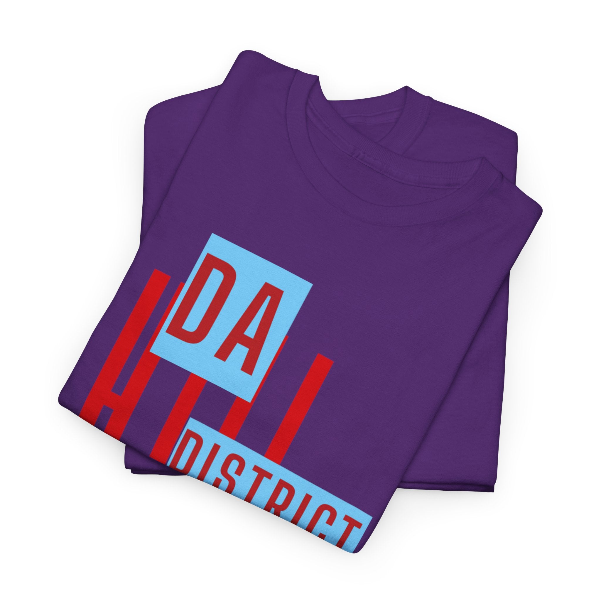 Hill District Retro Logo T‑Shirt — "Da Hill District" Pittsburgh Pride Tee