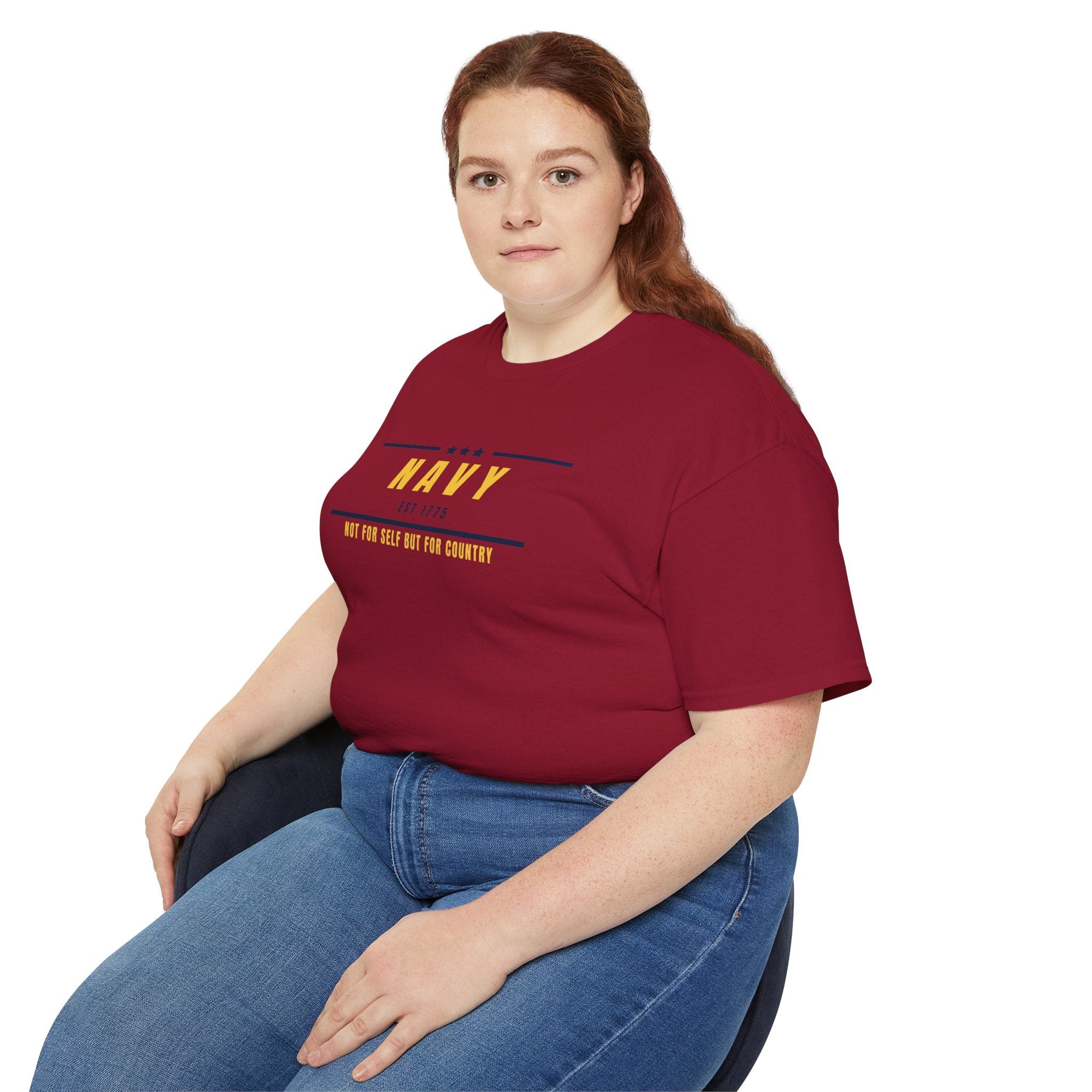 Navy Est. 1775 Military Graphic Tee — Veteran & Navy Support Shirt