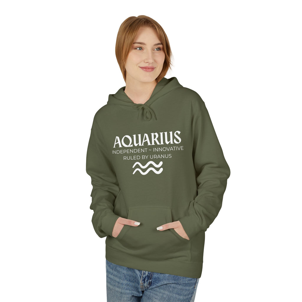 Aquarius Hoodie – Independent • Innovative Zodiac Sweatshirt