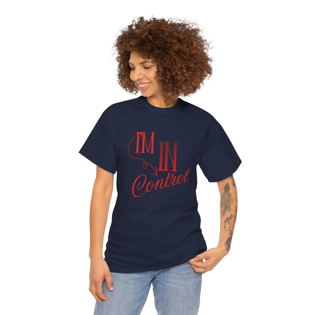 I'm in control Unisex Heavy Cotton Tee