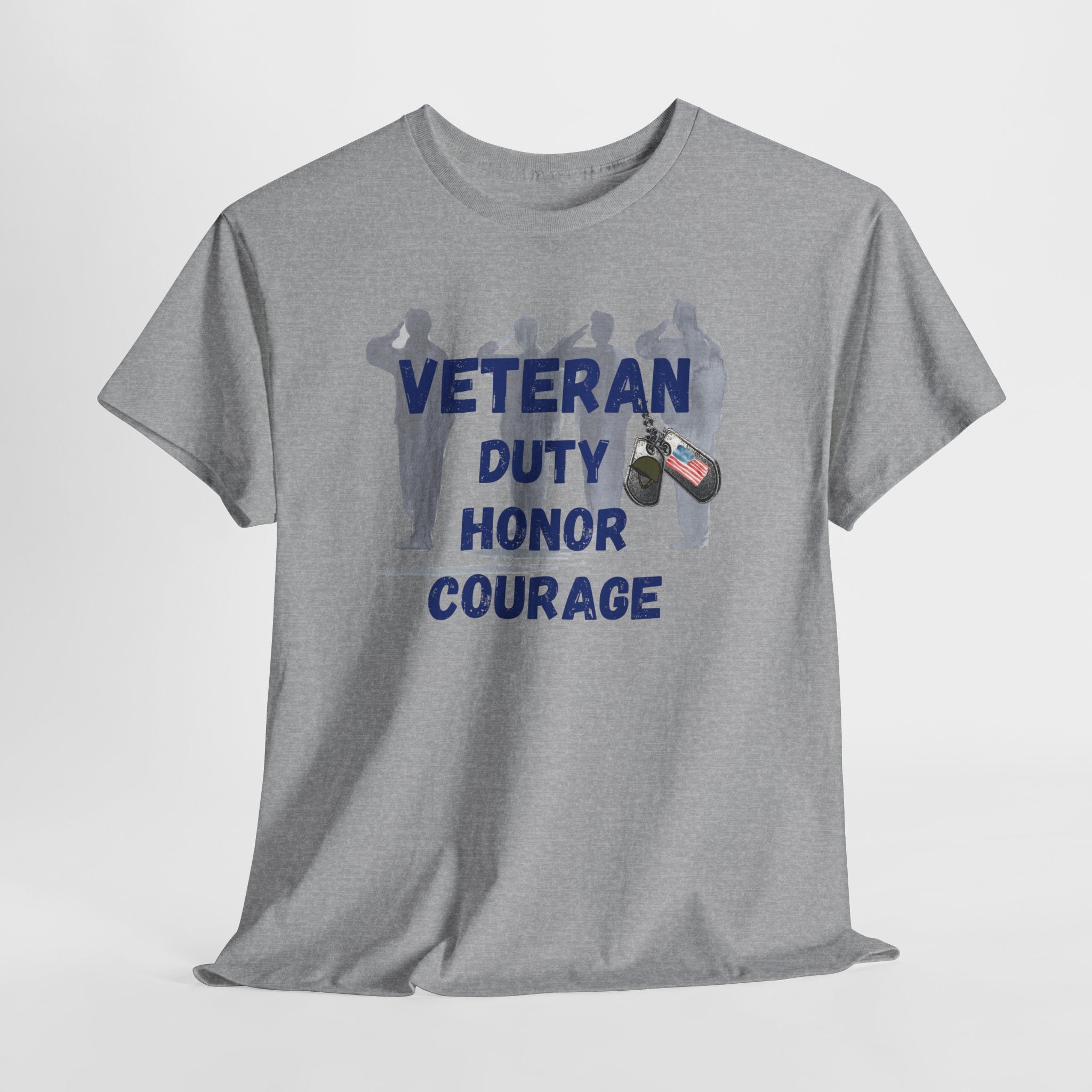 Veteran Duty Honor Courage T-Shirt – Military Tribute Tee