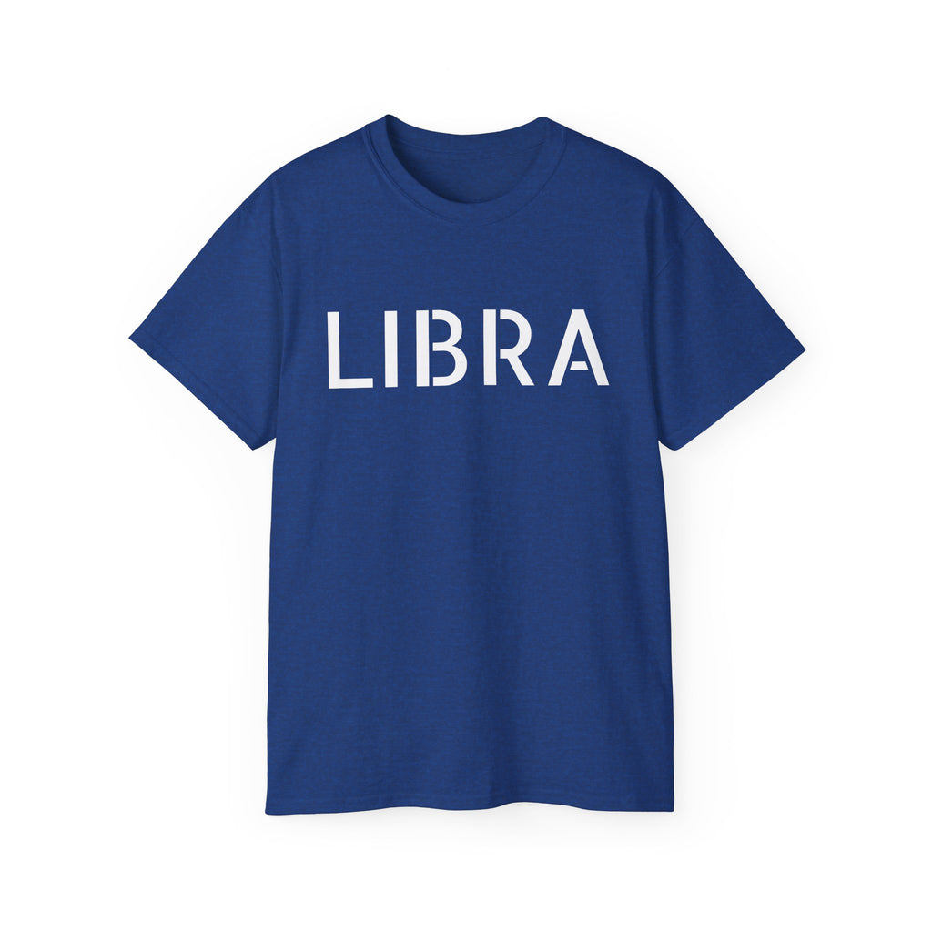 Libra Zodiac Unisex Ultra Cotton Tee - Astrology Shirt for Birthday Celebrations