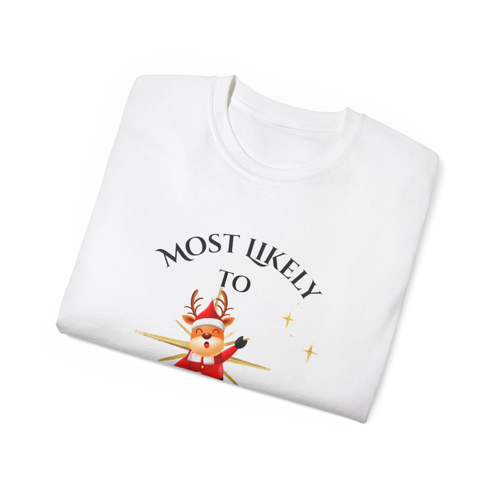 Soul Train Line Christmas Party Tee, Fun Holiday Shirt, Festive Gift for Friends, Unisex Cotton T-shirt, Holiday Cheer Apparel,