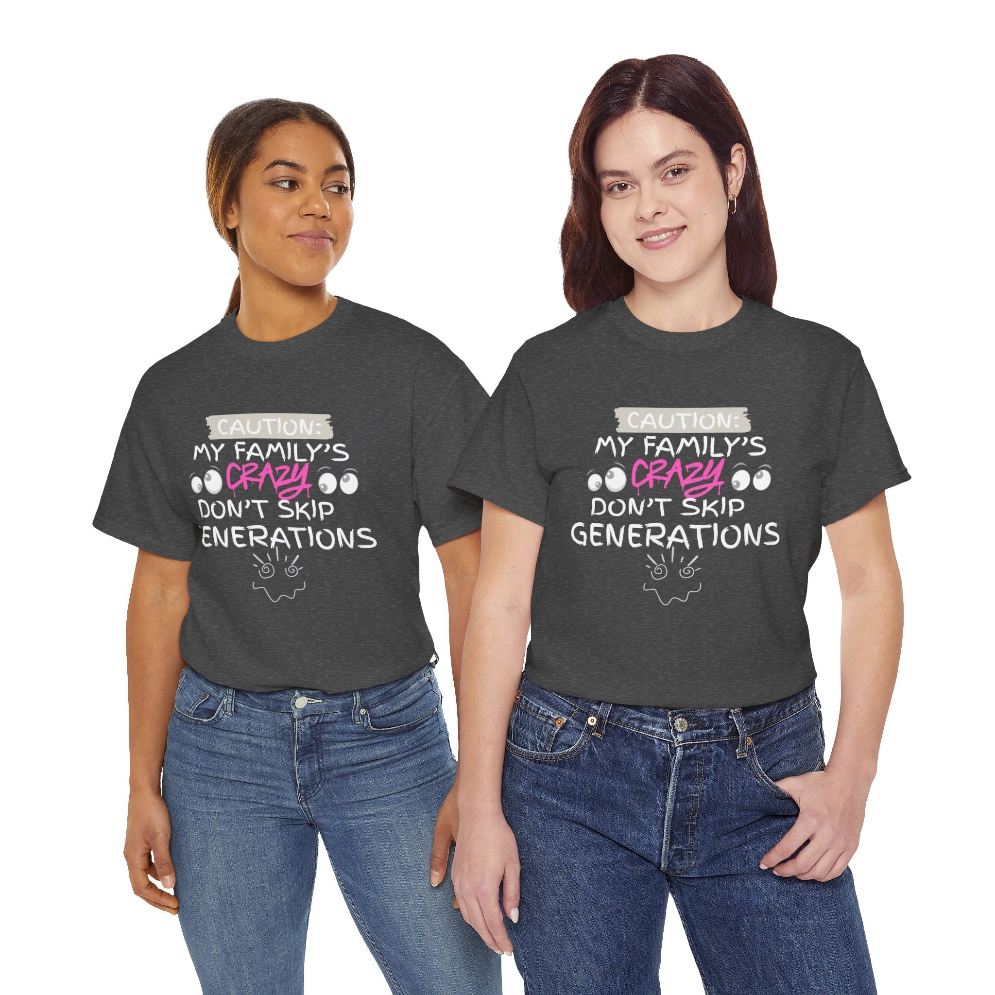 Crazy Doesn't Skip T-Shirt