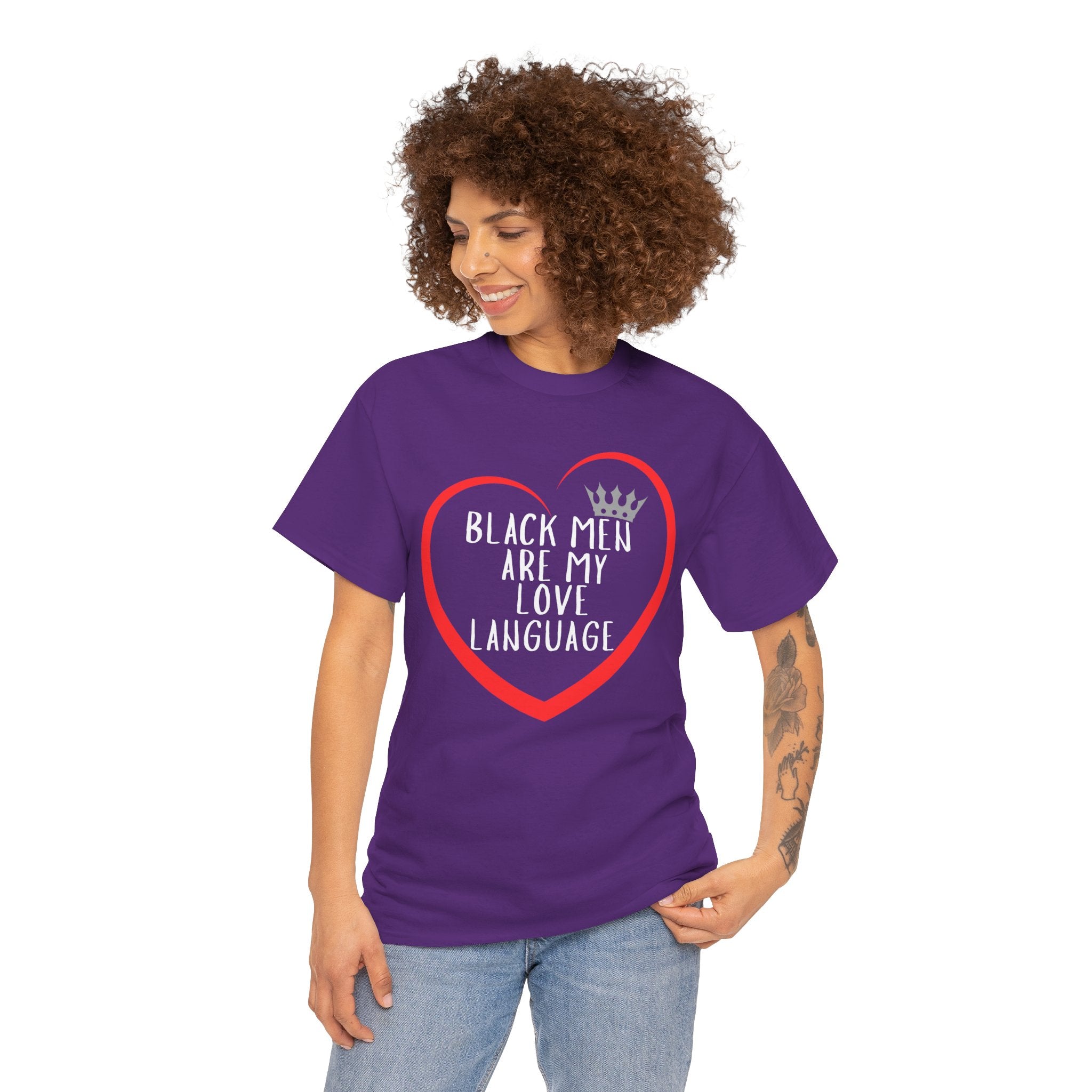 Black Men Are My Love Language Unisex T-Shirt