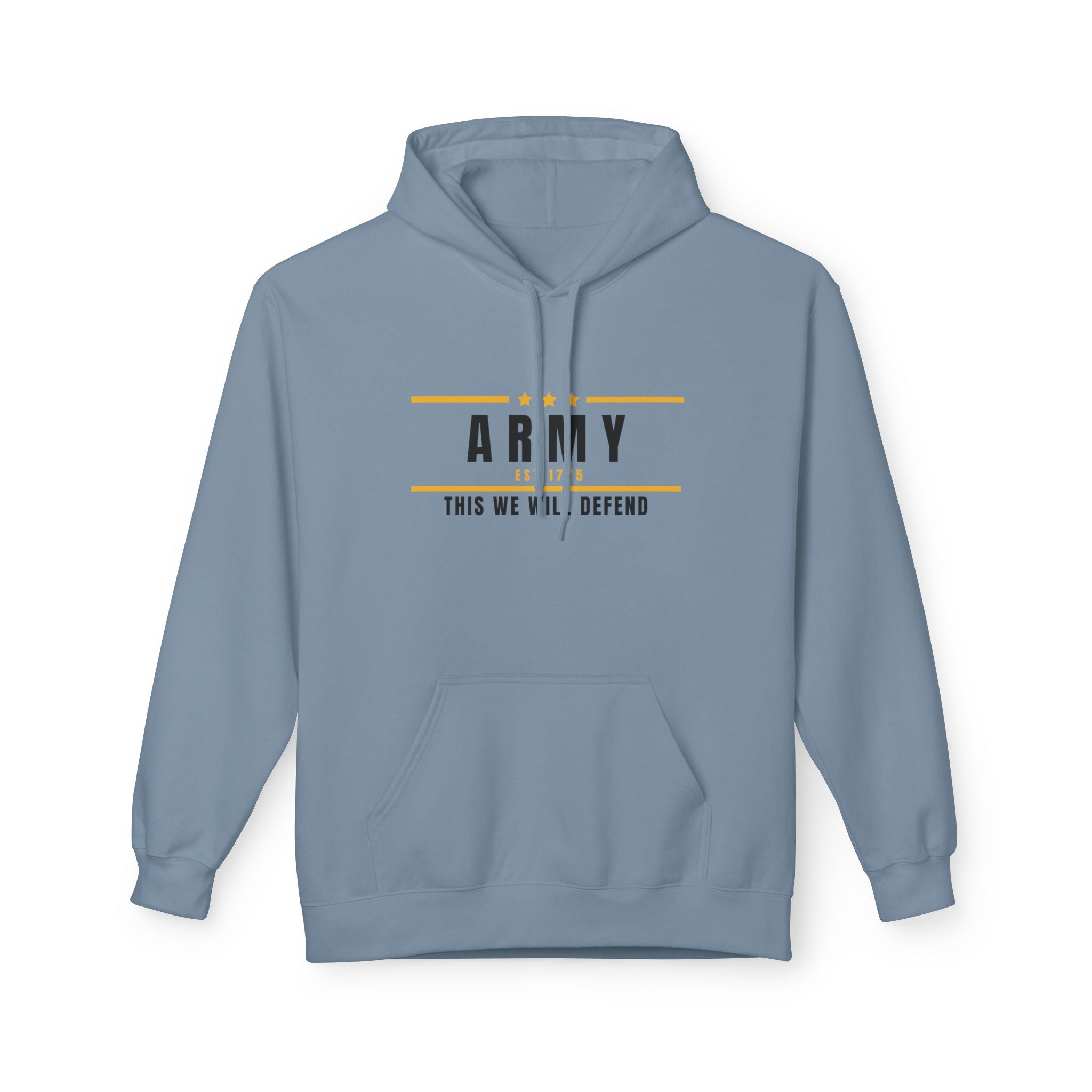 Army Hoodie — "This We Will Defend" Military Tribute Pullover
