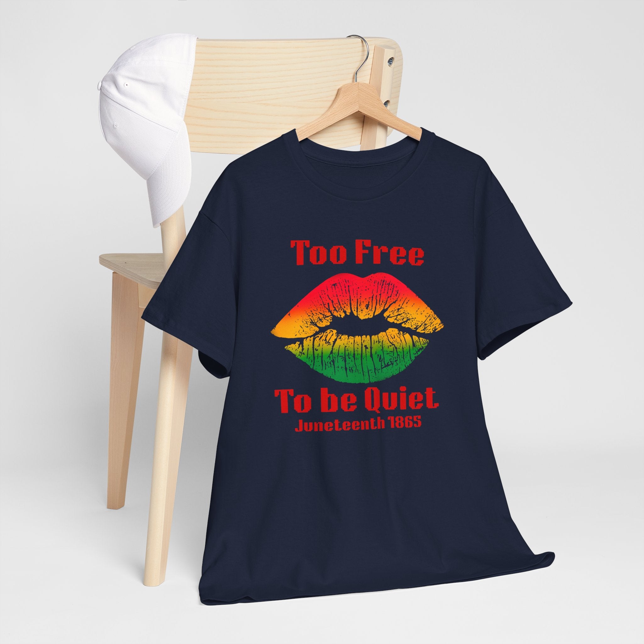 Juneteenth 'Too Free To Be Quiet' Bold T-Shirt