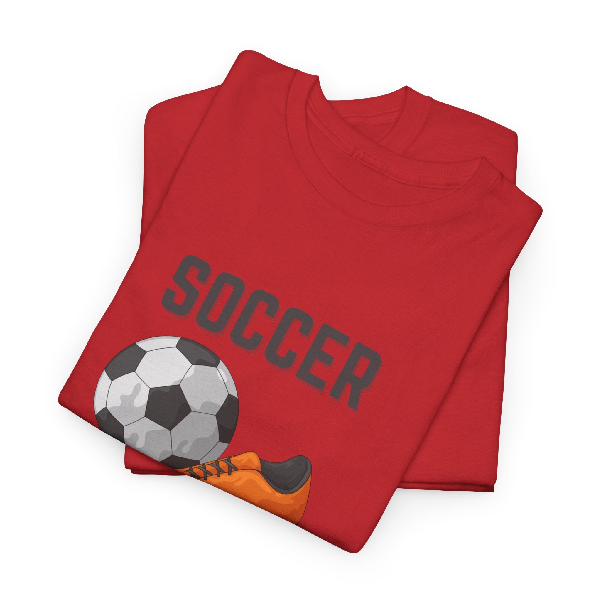Soccer Dad T-Shirt – Graphic Soccer Ball & Cleat Tee, Father’s Day Gift
