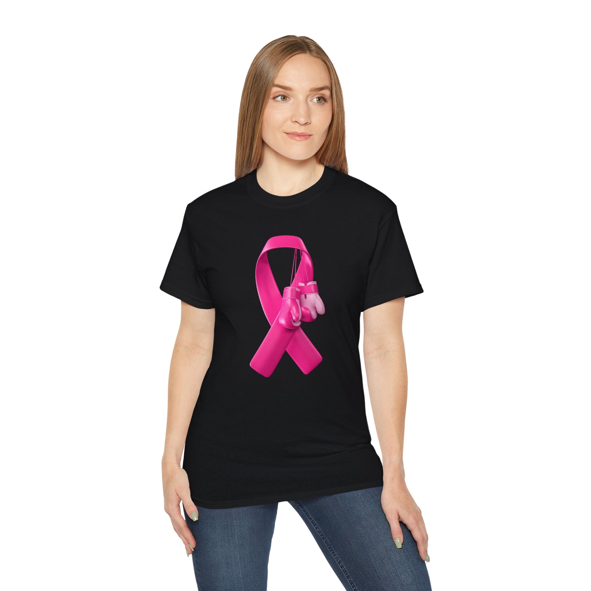 Breast Cancer Awareness Tee – Pink Ribbon Support T-Shirt