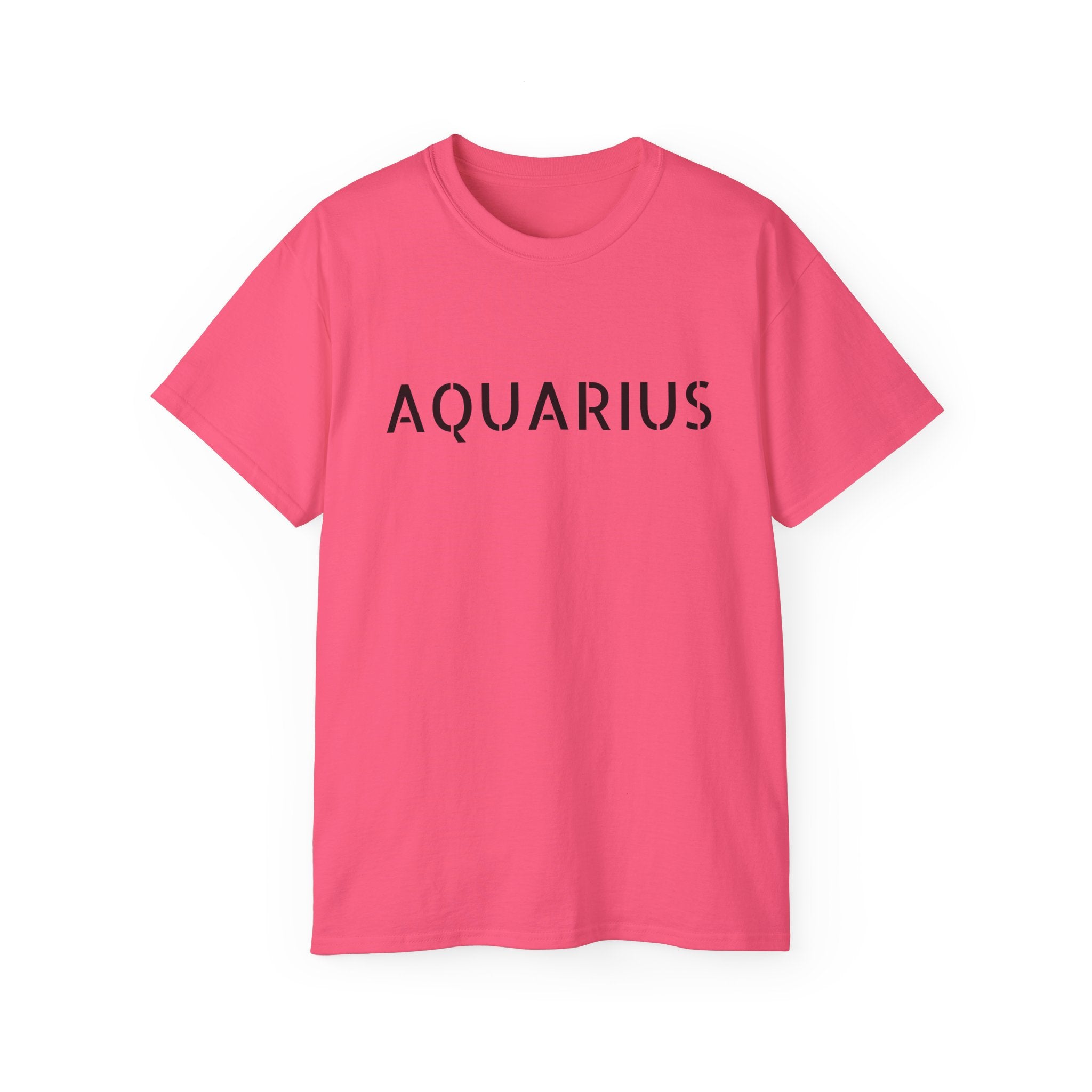Aquarius Unisex Ultra Cotton Tee - Zodiac Astrology Graphic Shirt