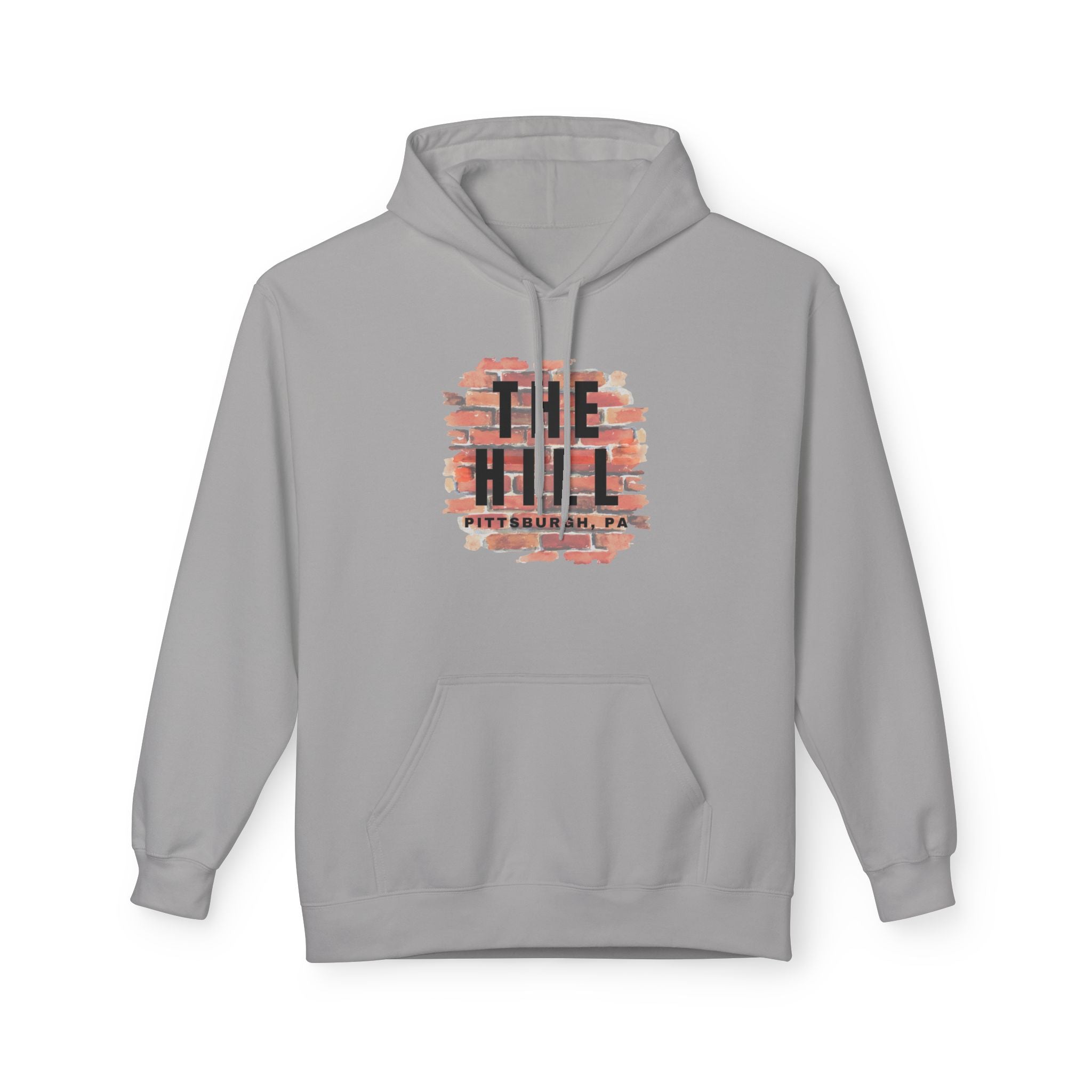 The Hill Brick Wall Hoodie – Retro 'Da Hill' Graphic Pullover