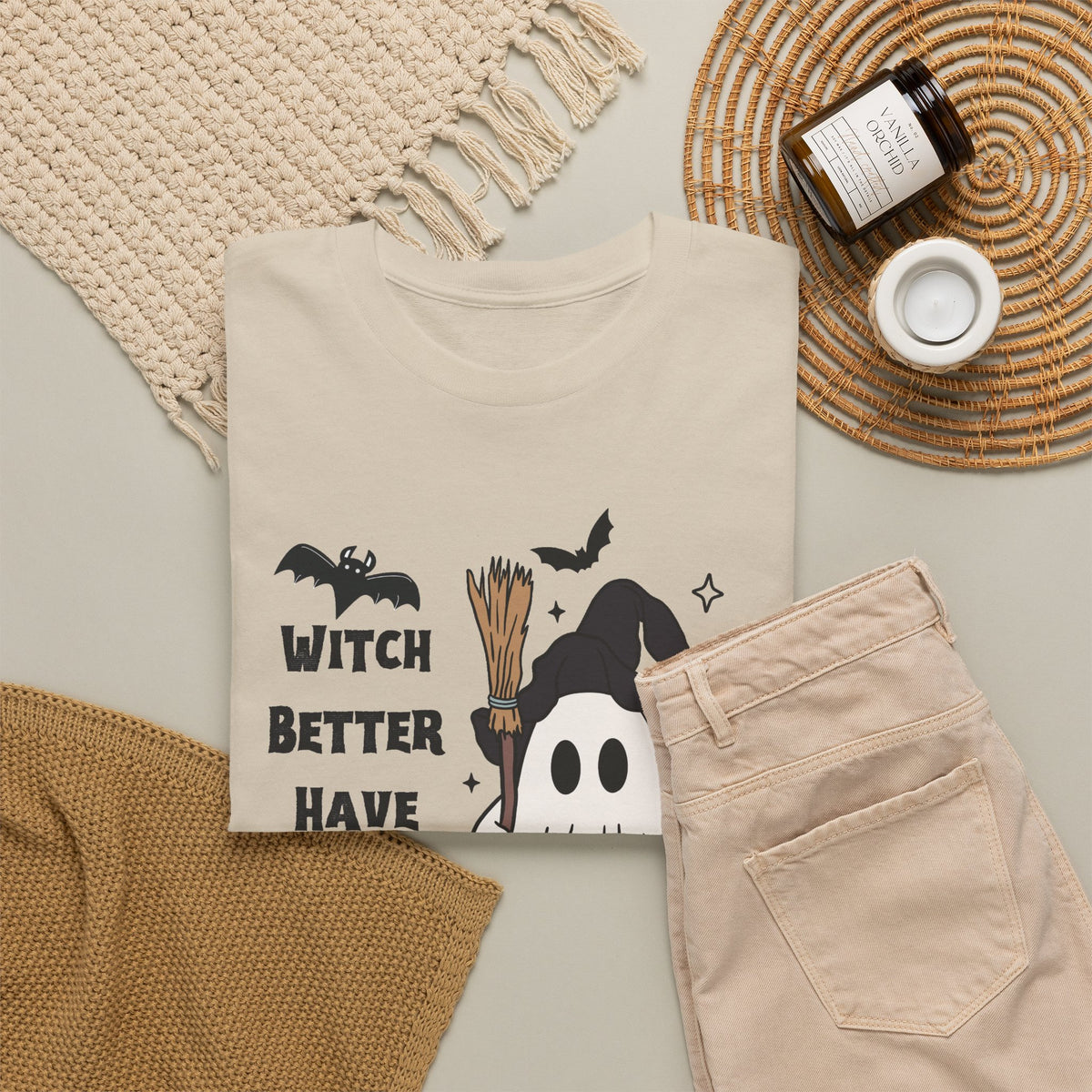 Witch Better Have My Candy Unisex Heavy Cotton Tee