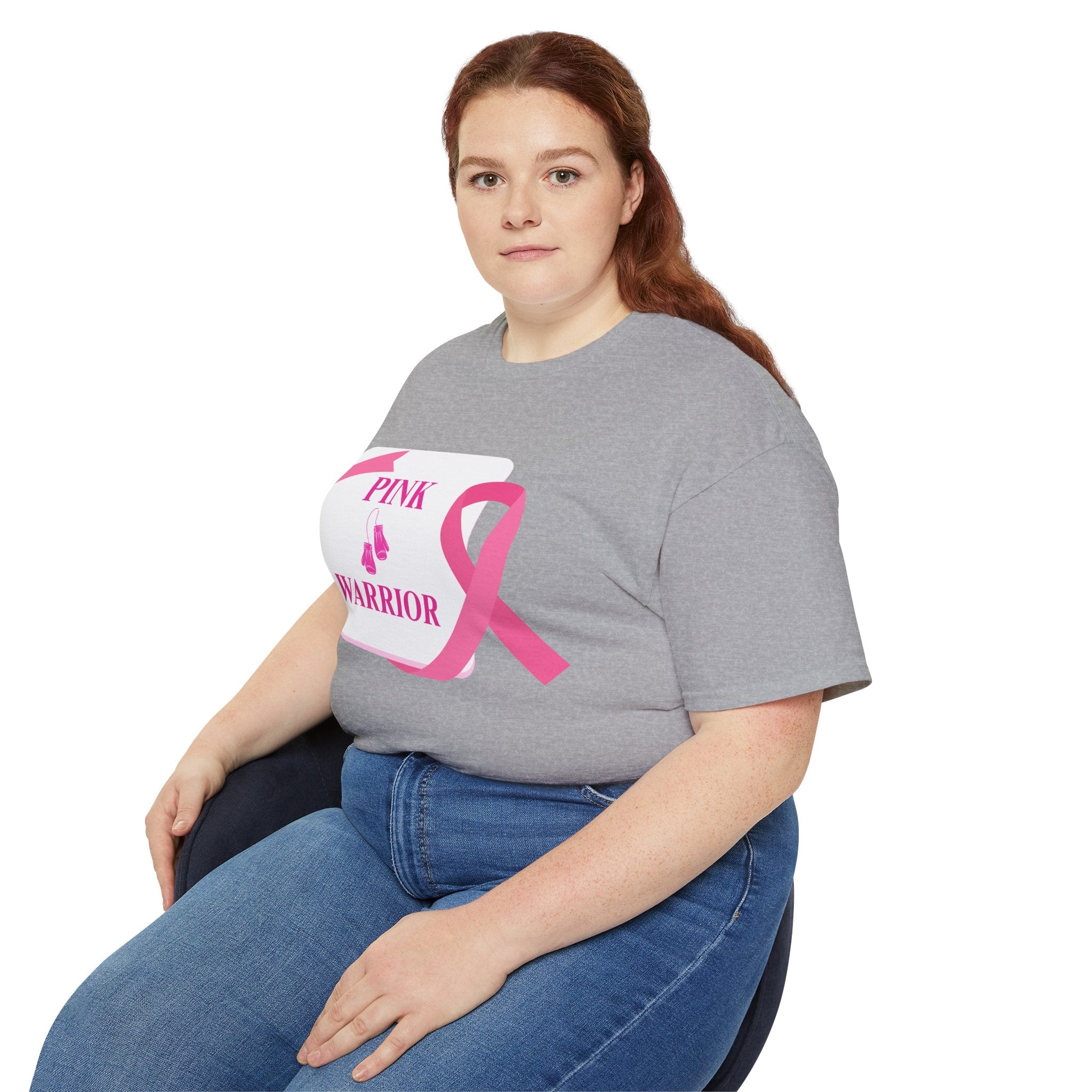 Pink Warrior Tee - Breast Cancer Awareness Pink Ribbon Shirt