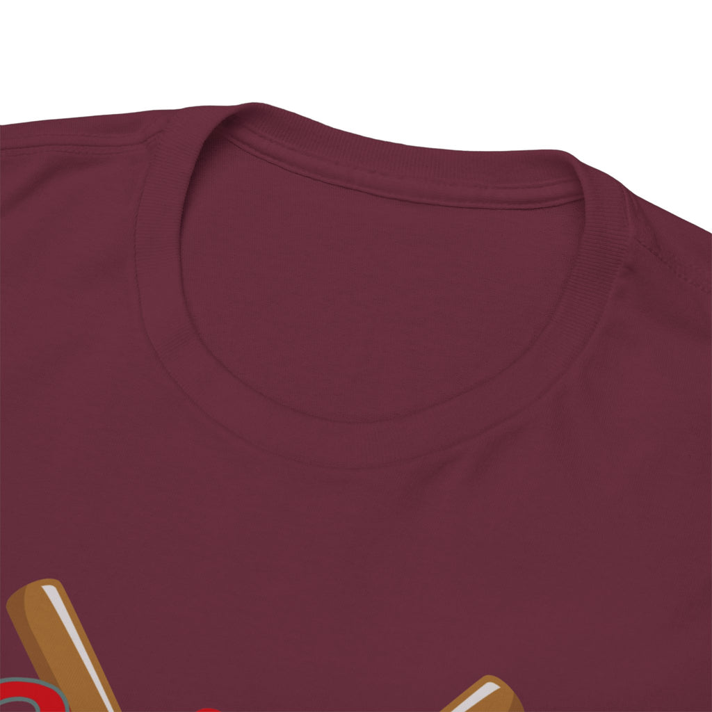 Softball Mom T‑Shirt — Retro Crossed Bats & Ball Tee for Proud Moms