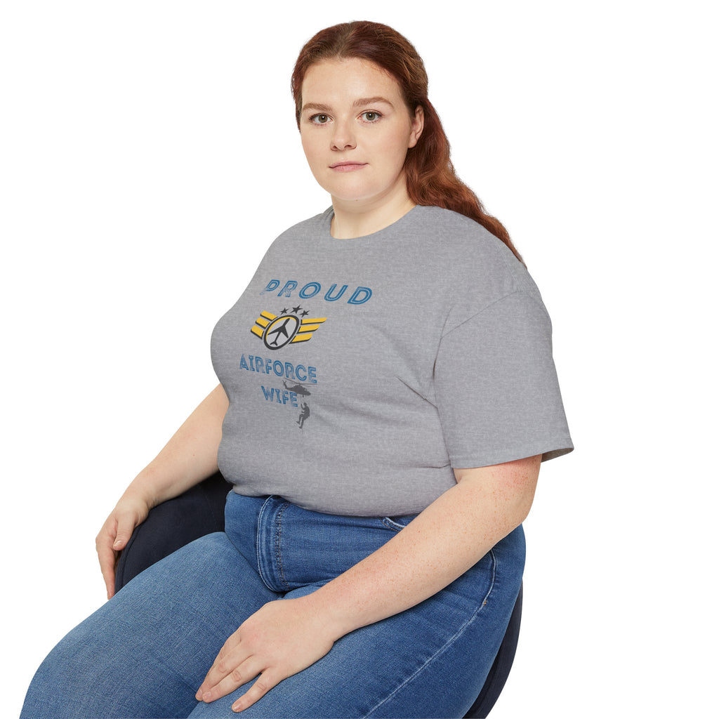 Proud Air Force Wife T-Shirt — Military Spouse Tee