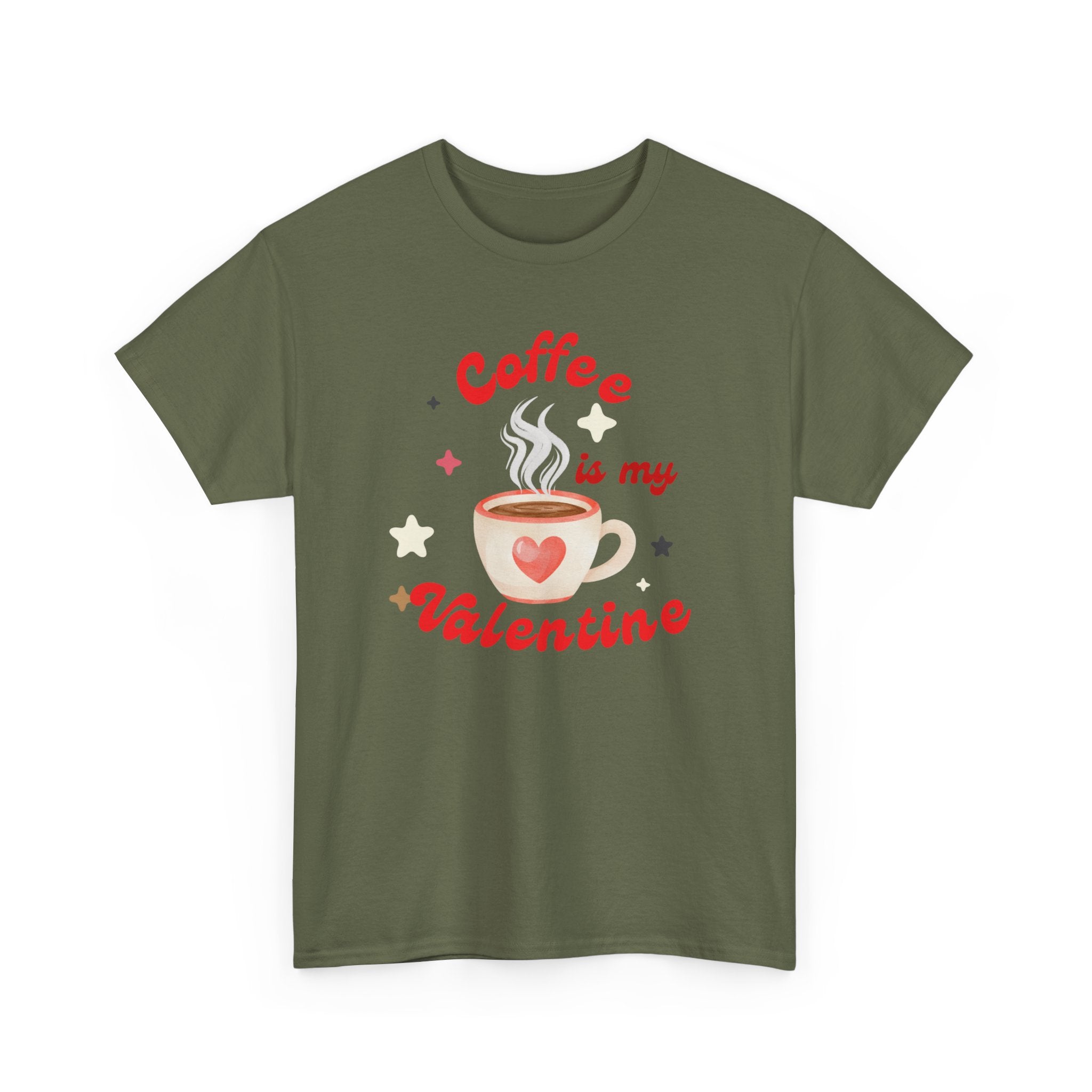 Coffee Is My Valentine Tee — Cute Valentine’s Day Coffee Shirt