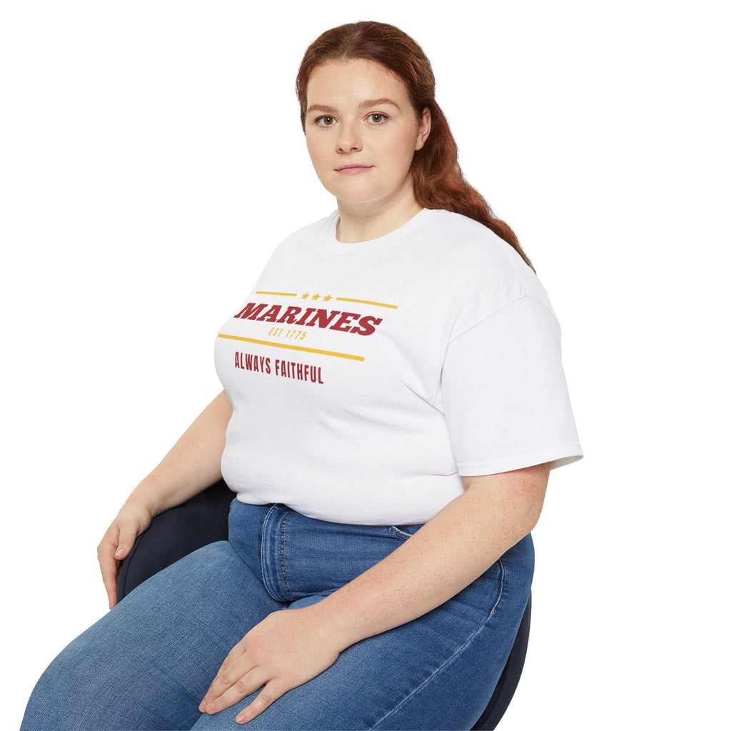 Marines "Always Faithful" Cotton Tee