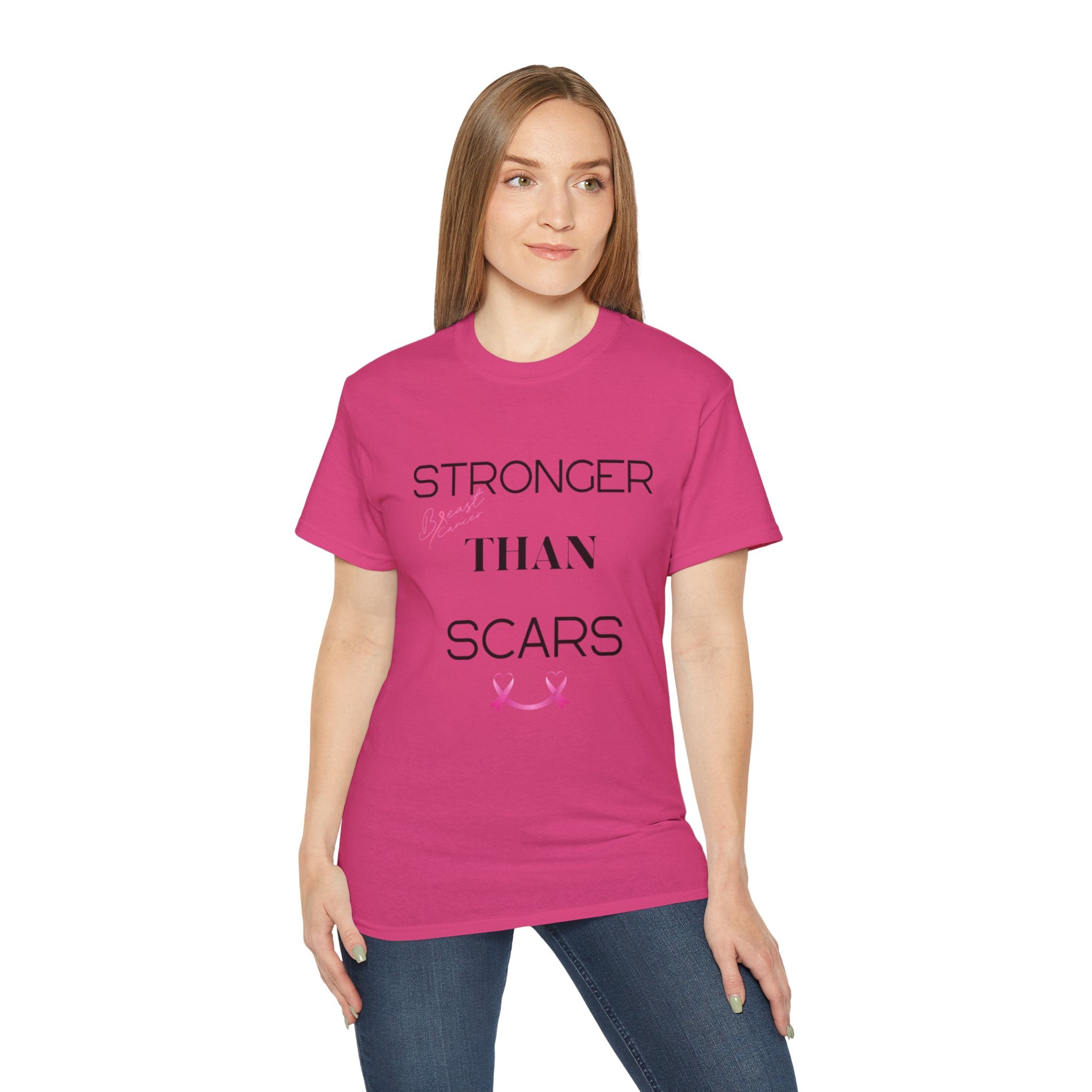Stronger Than Scars Tee — Inspirational Recovery T‑Shirt