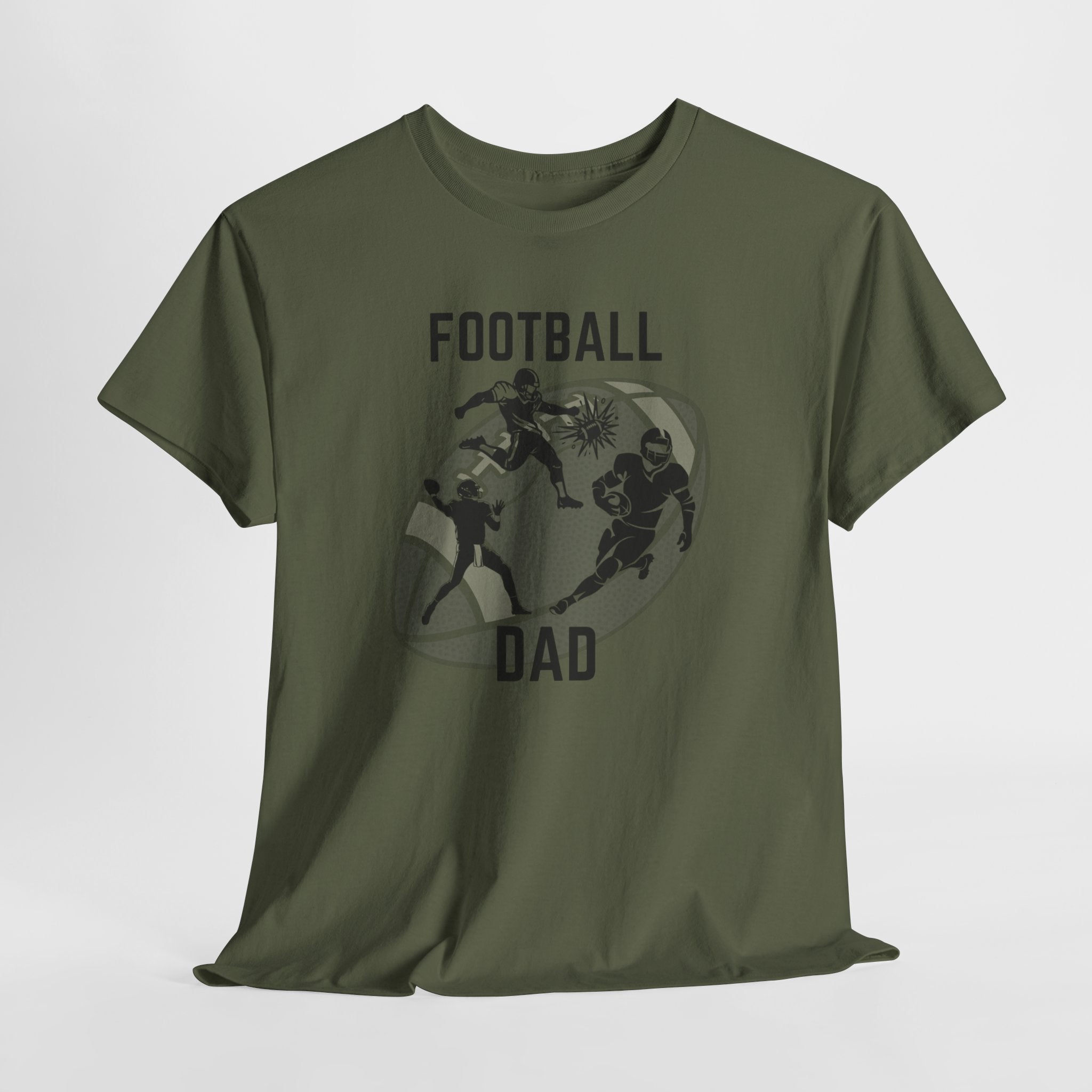 Football Dad T-Shirt – Proud Sideline Tee for Dad