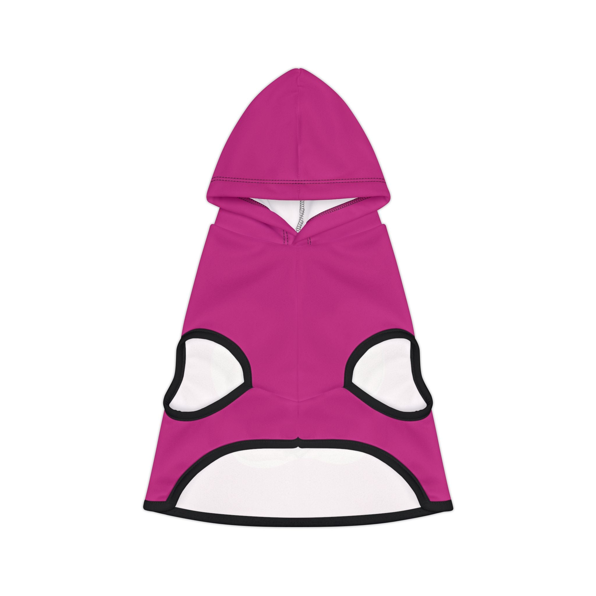 Pet Hoodie — “A Little Mud Never Hurt” Pink Paw Print Dog Hoodie