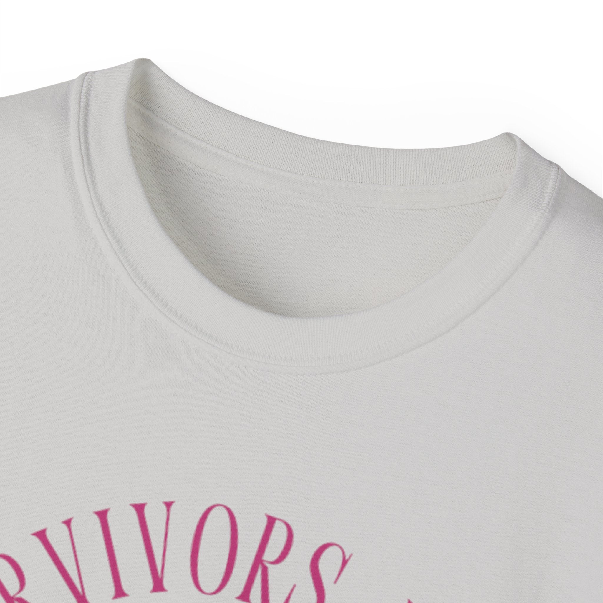Breast Cancer Survivors Are Real T-Shirt — Pink Ribbon Boxing Gloves Tee