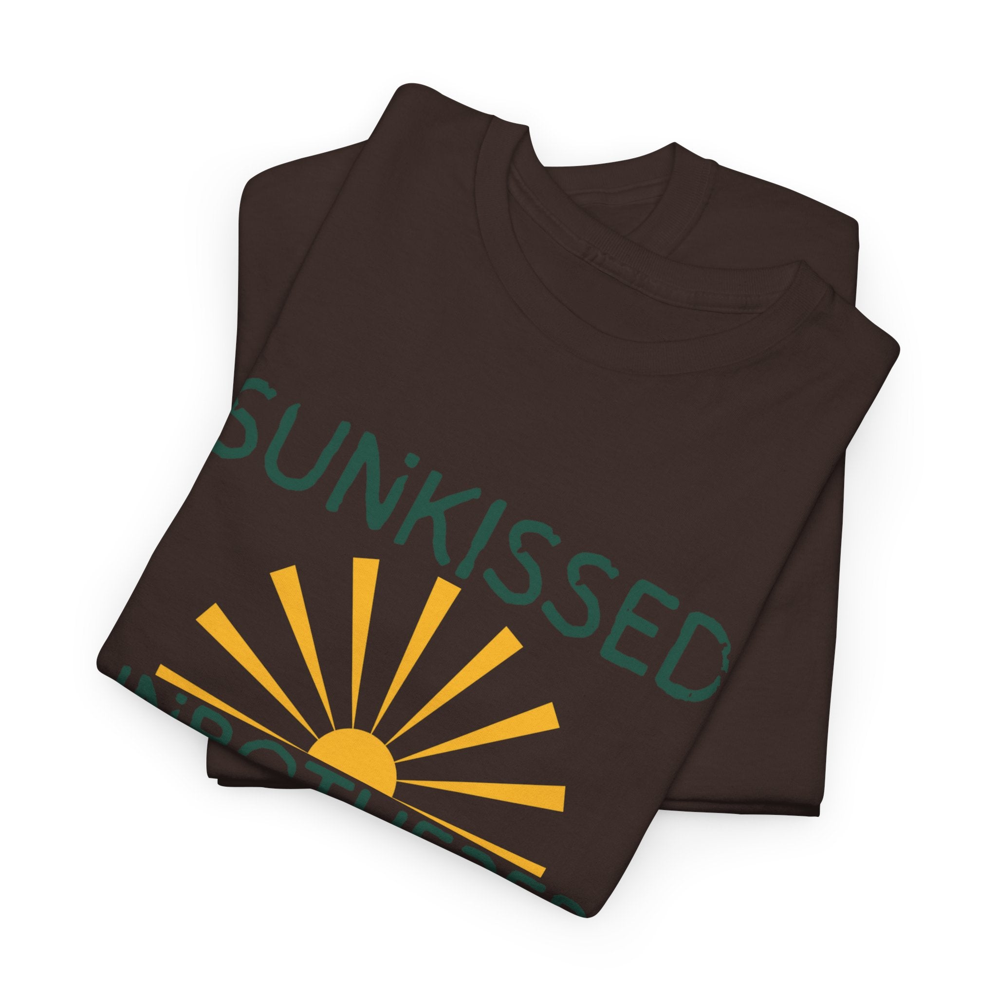 Sunkissed & Unbothered Tee — Summer Sunset Graphic T-Shirt