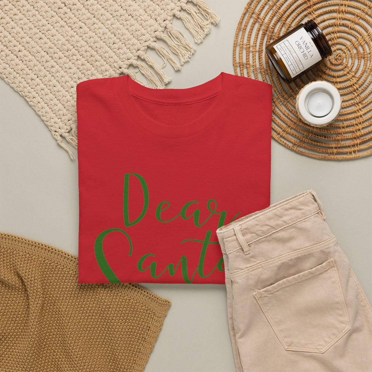 Dear Santa My Attitude Is Hereditary Christmas T-Shirt