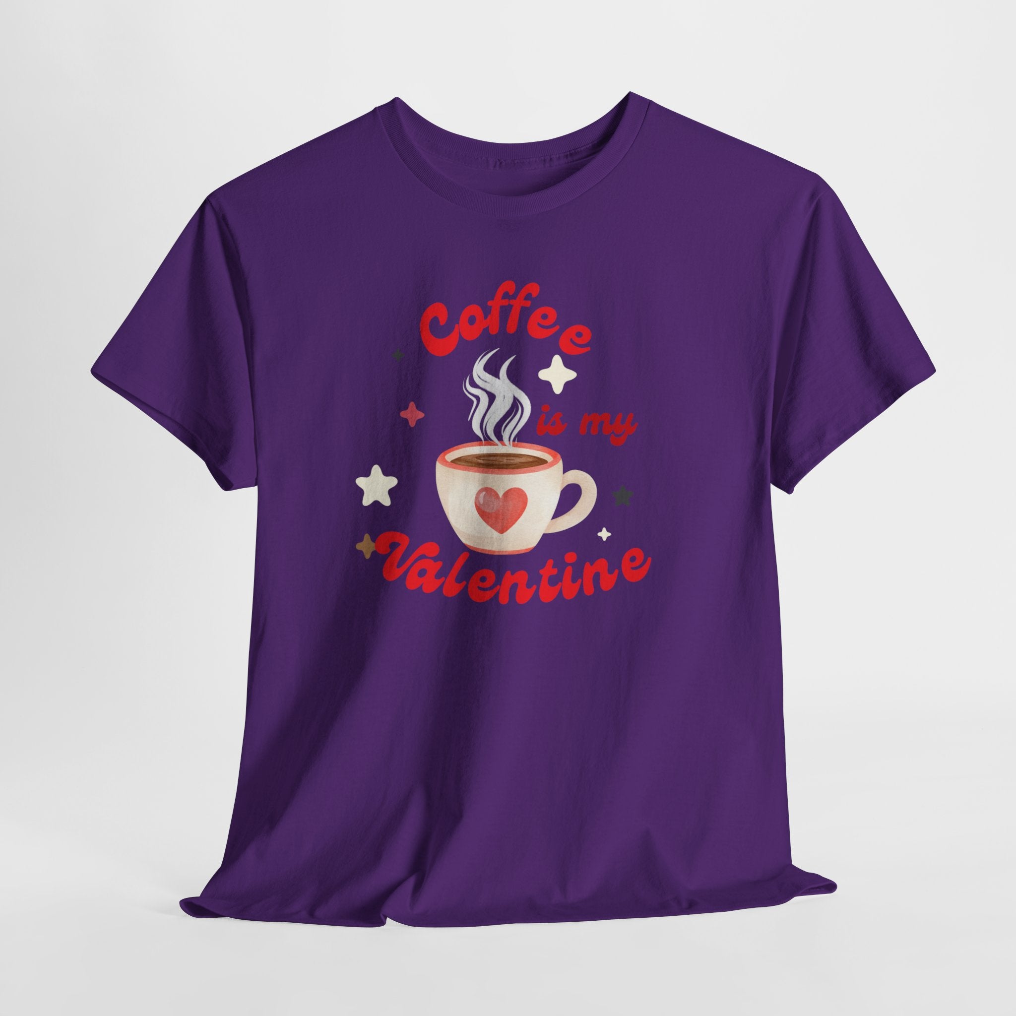 Coffee Is My Valentine Tee — Cute Valentine’s Day Coffee Shirt