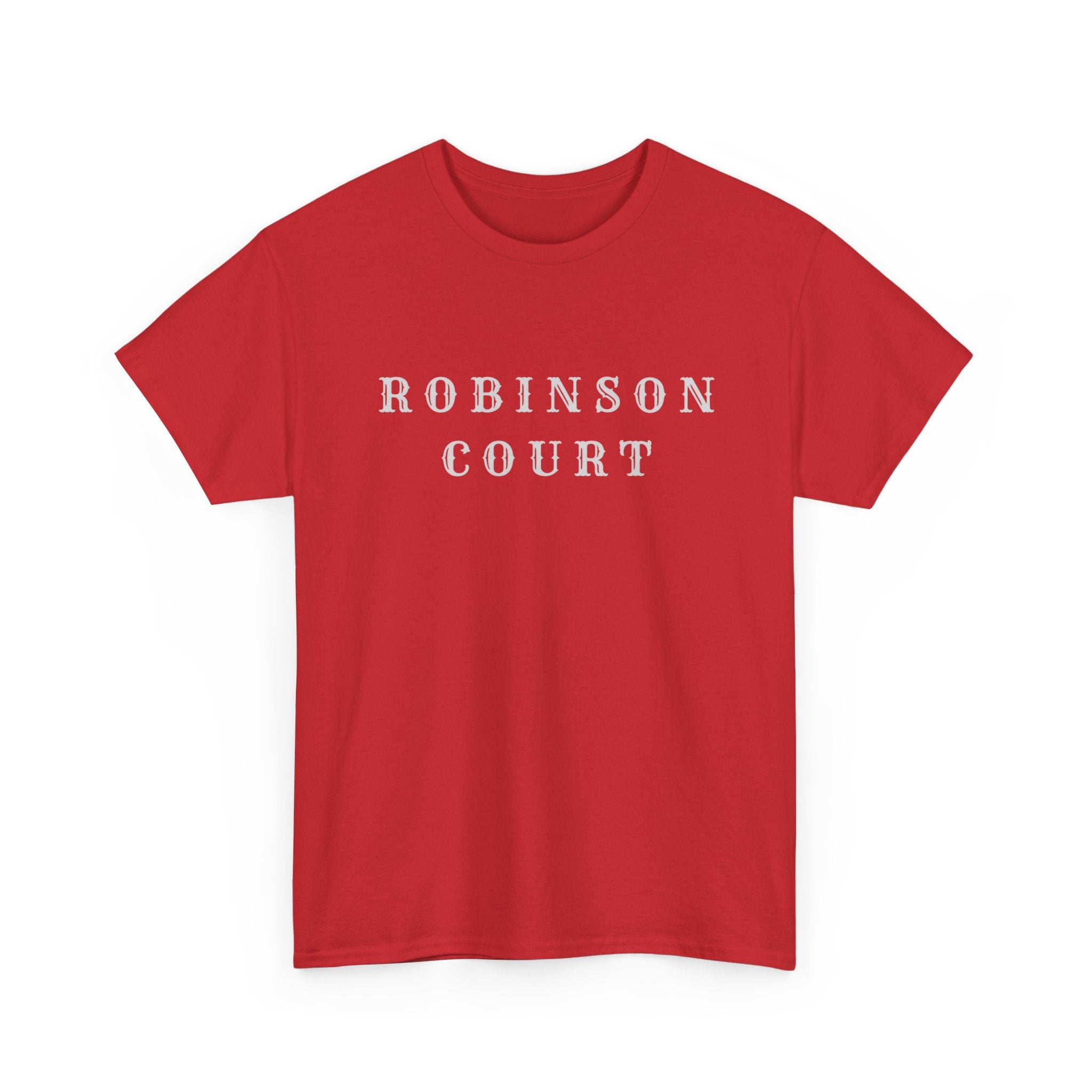 Robinson Court T-Shirt — Vintage College Style Tee