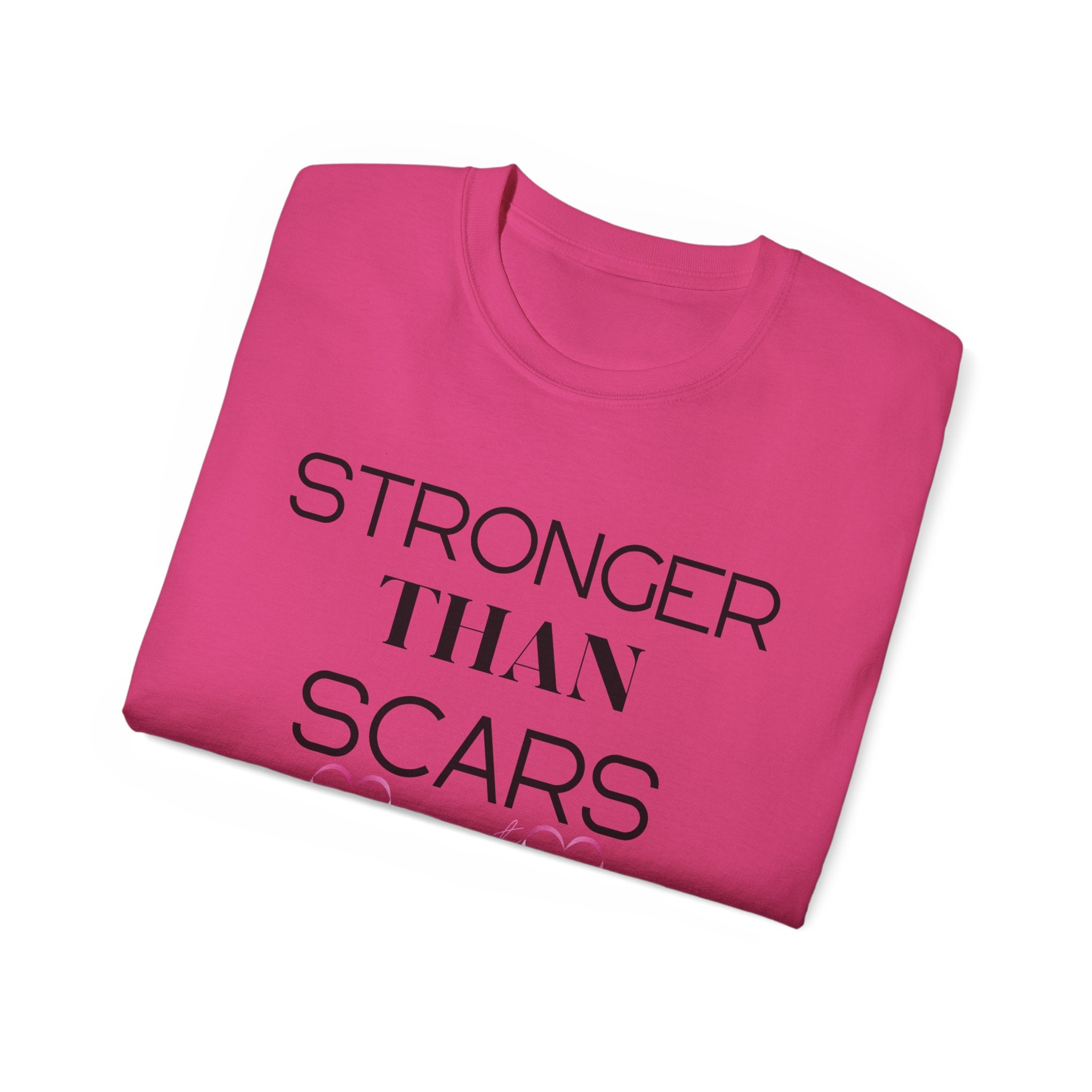 Stronger Than Scars Tee — Inspirational Recovery T‑Shirt