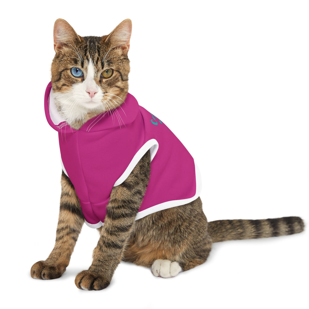 Cool Cat Pet Hoodie – Pink Cat Hoodie for Stylish Cats