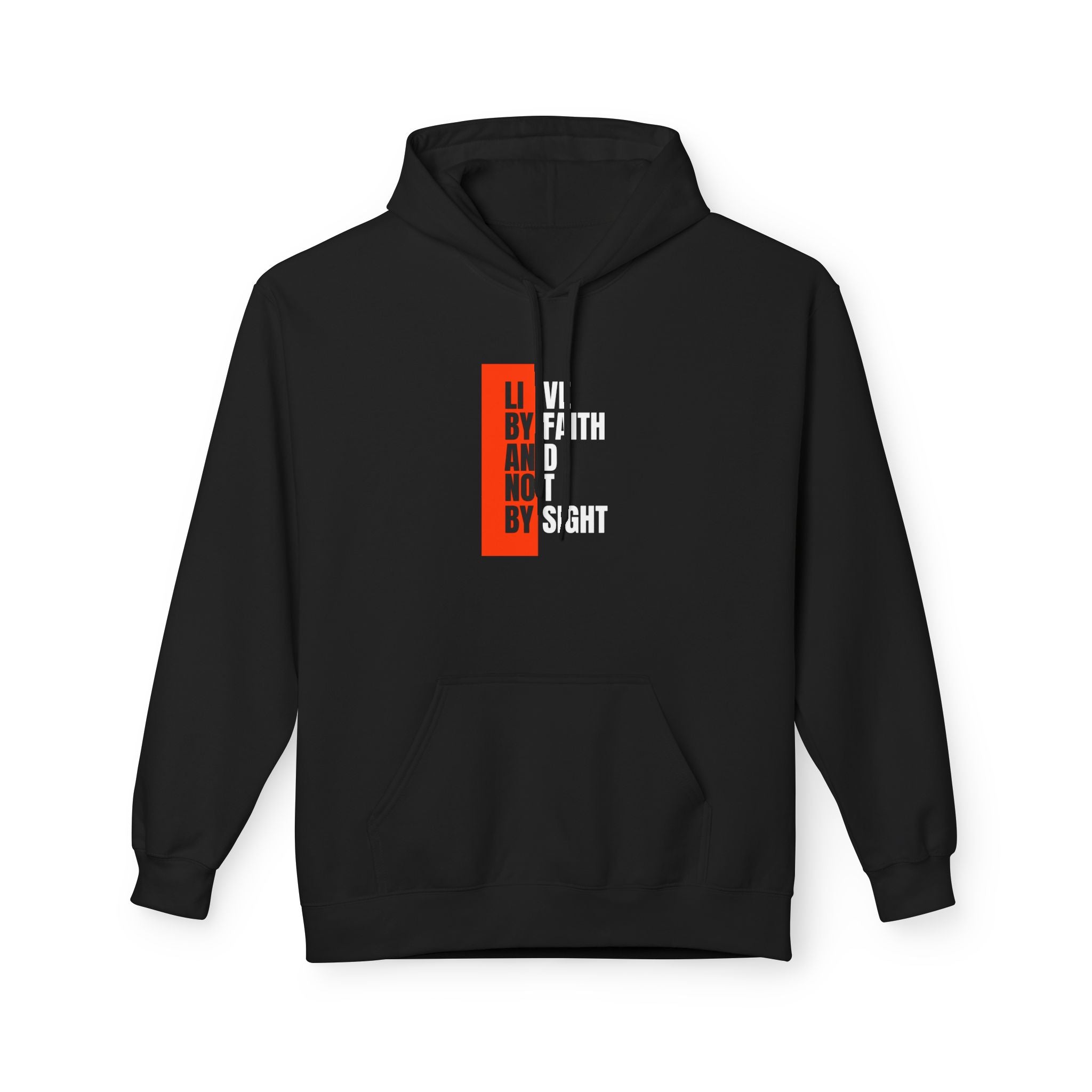 Faith Over Sight Hoodie — "By Faith Not By Sight" Graphic Hoodie