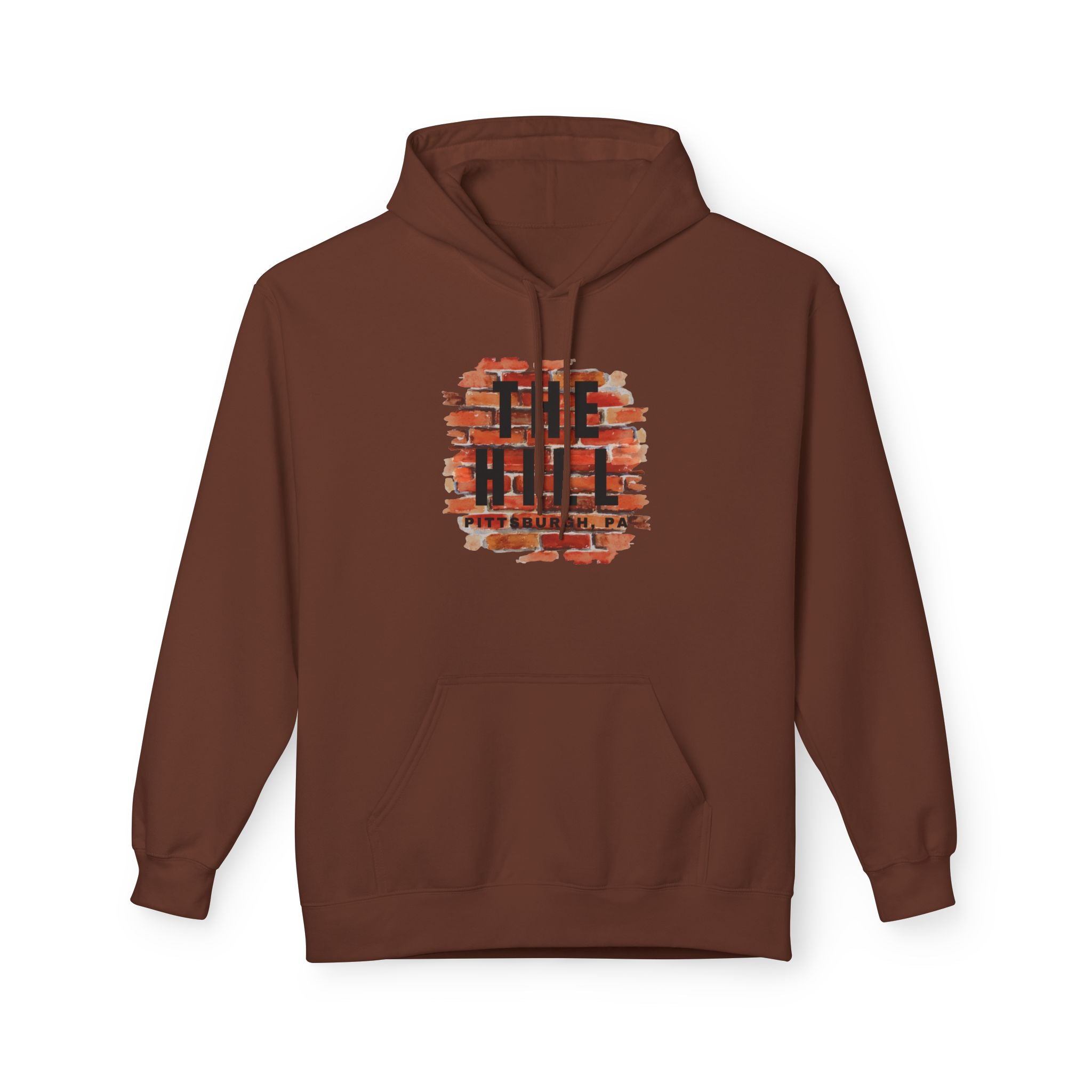 The Hill Brick Wall Hoodie – Retro 'Da Hill' Graphic Pullover