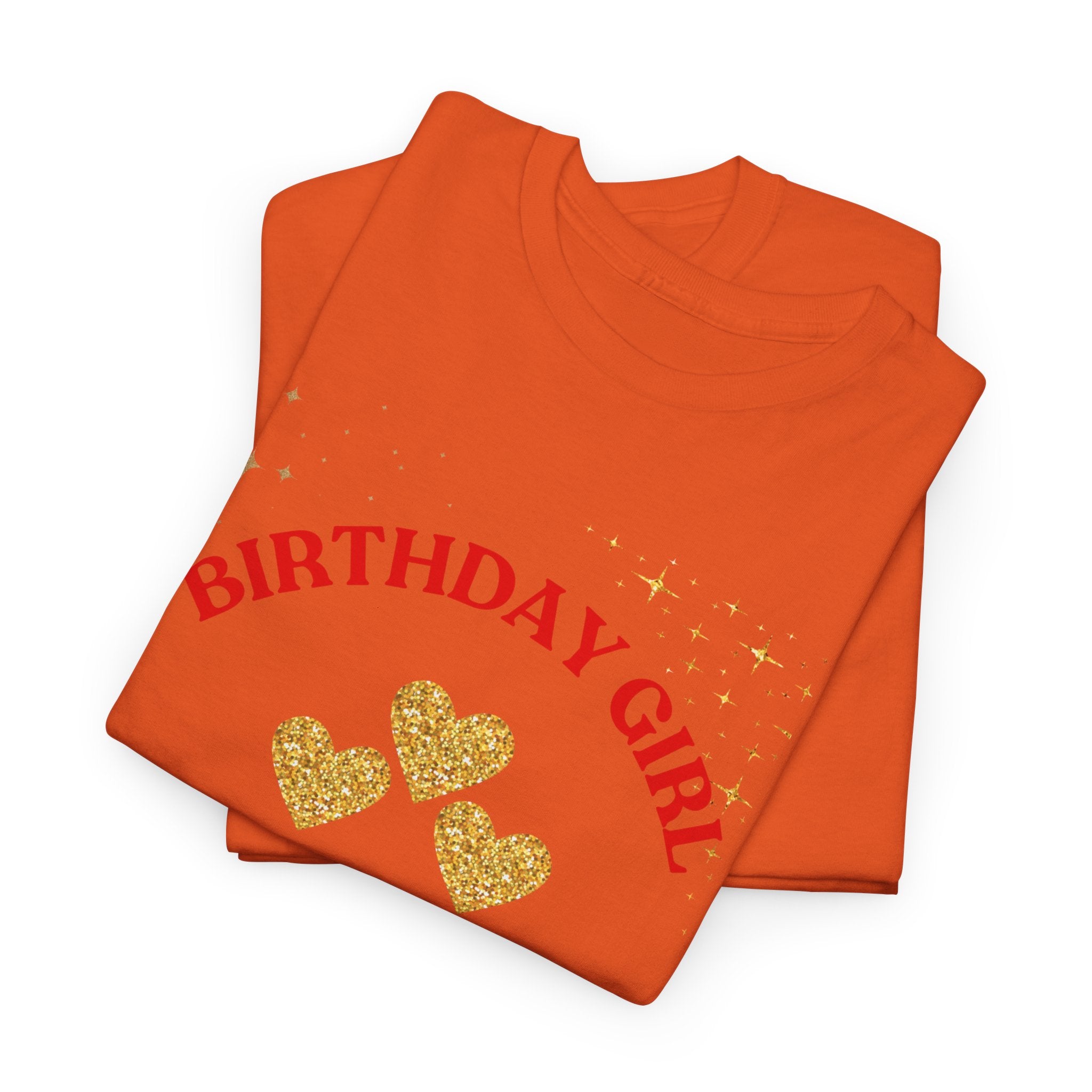 Birthday Girl Tee — "No Apologies" Graphic Birthday Shirt