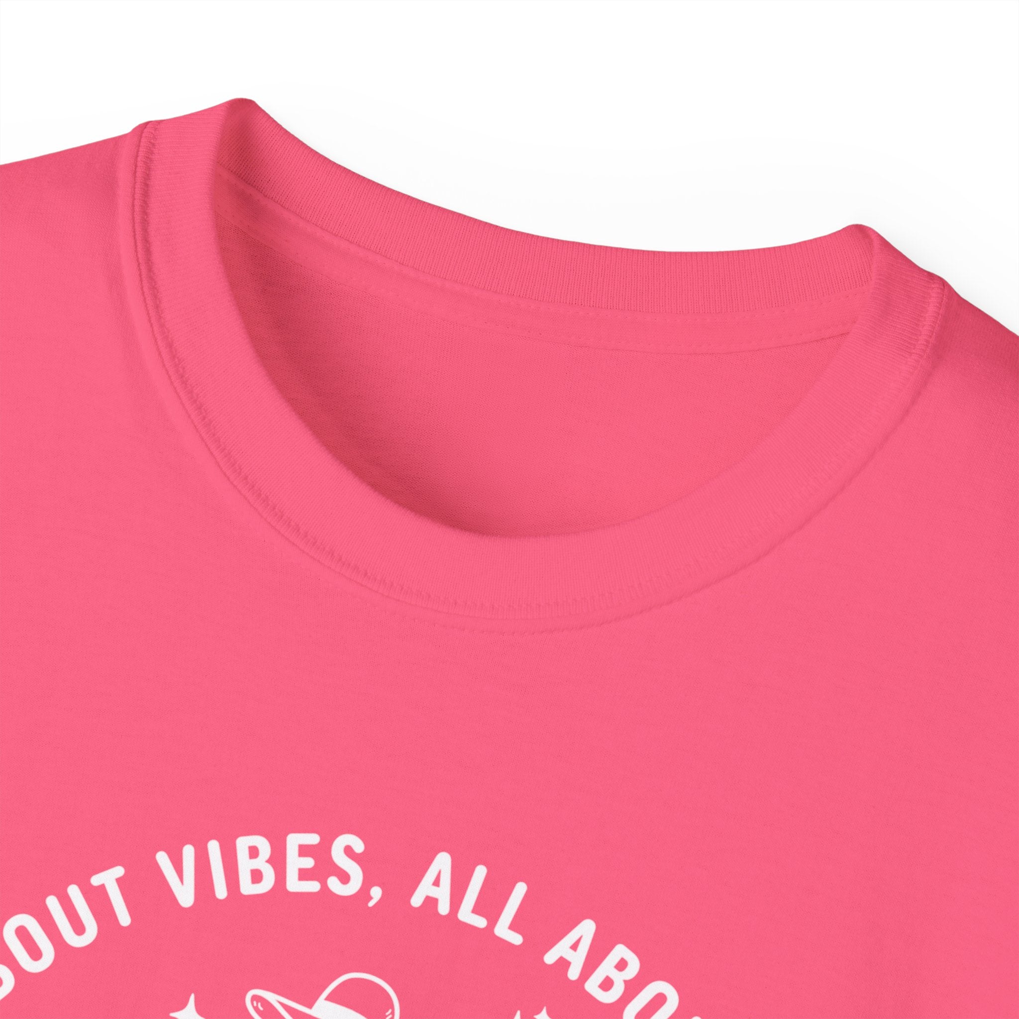 Girls Trip T-Shirt — 'All About Vibes, All About Style' Graphic Tee for Bachelorette & Vacation