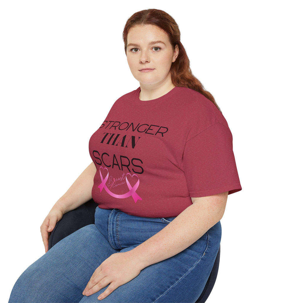 Stronger Than Scars Tee — Inspirational Recovery T‑Shirt