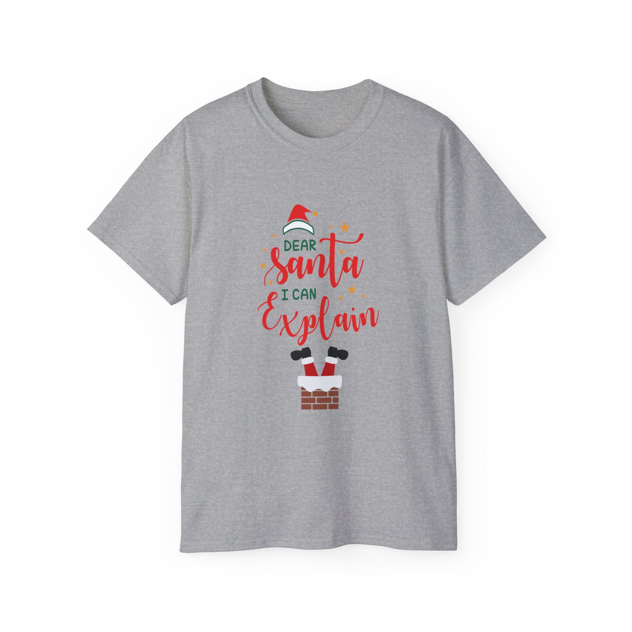 Dear Santa I Can Explain Unisex Ultra Cotton Tee