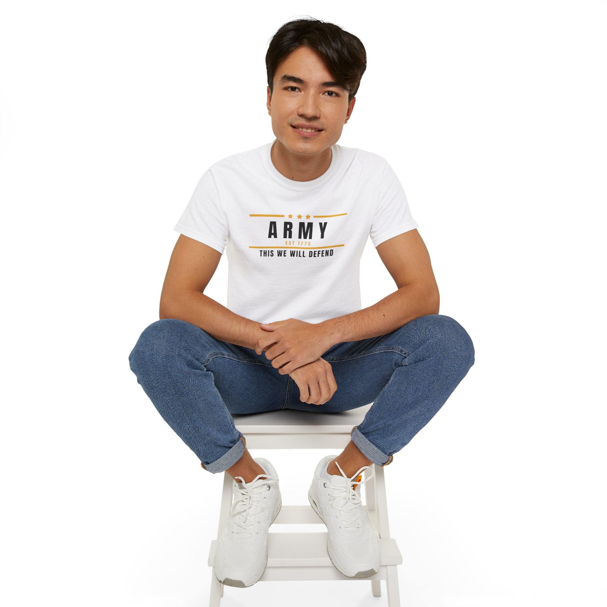 Army This We Will Defend Tee — Patriotic Military Cotton T-Shirt