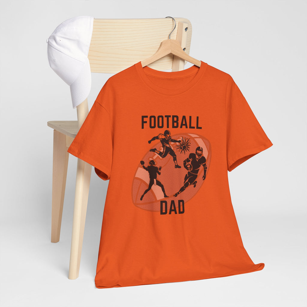 Football Dad T-Shirt – Proud Sideline Tee for Dad