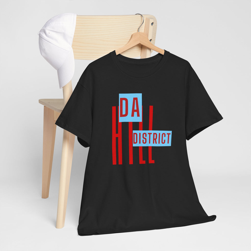 Hill District Retro Logo T‑Shirt — "Da Hill District" Pittsburgh Pride Tee
