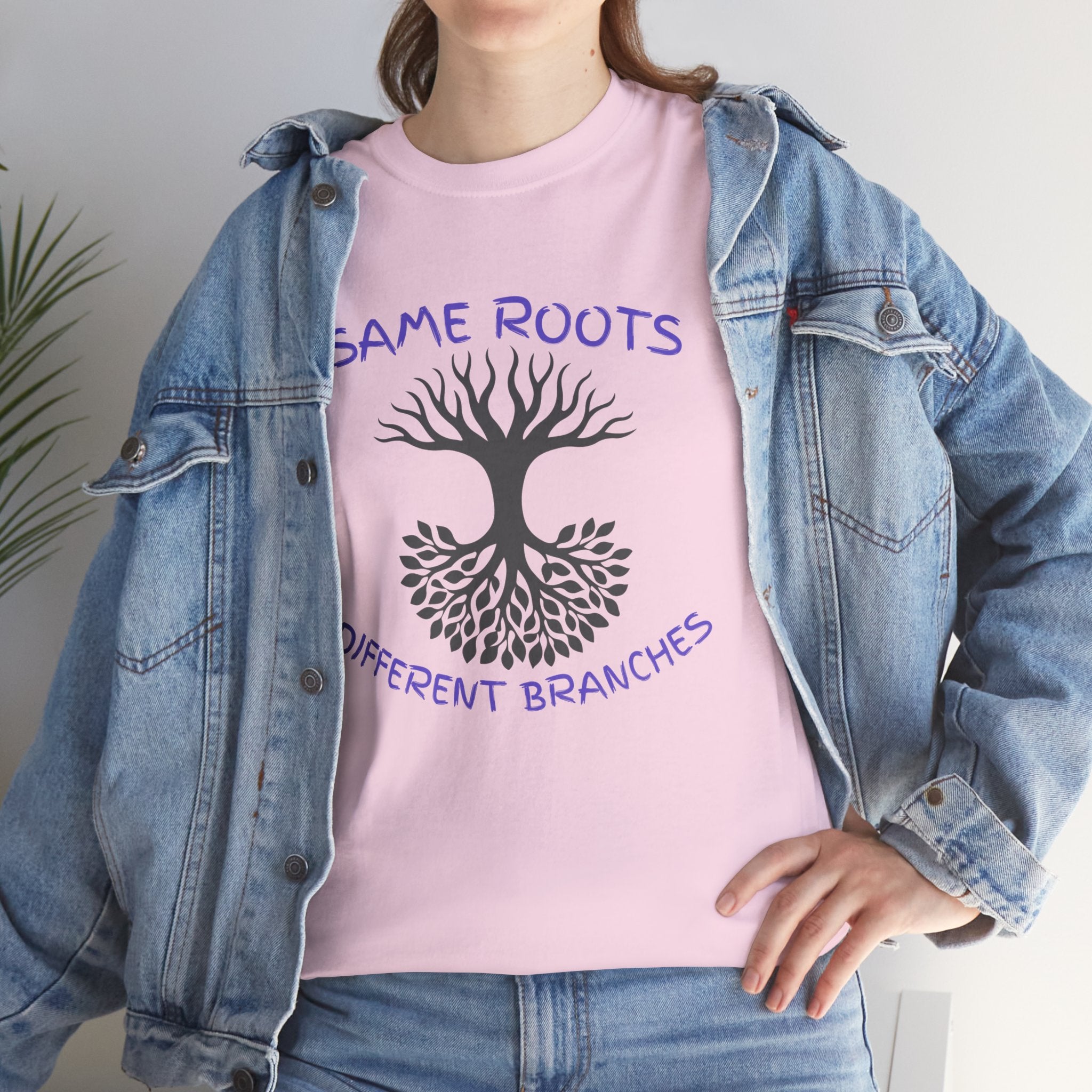 Different But Always Family T-Shirt — Matching Family Quote Tee