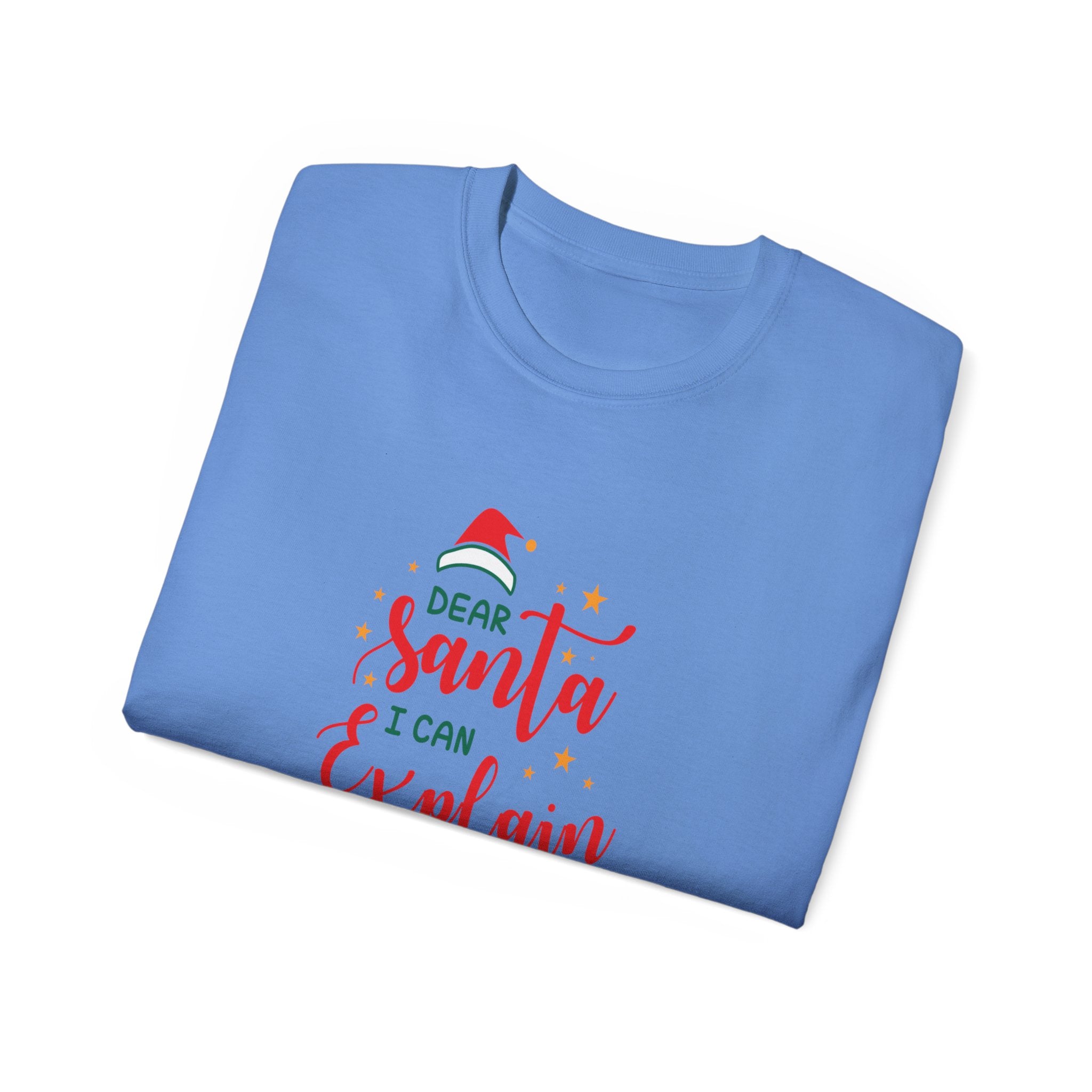 Dear Santa I Can Explain Unisex Ultra Cotton Tee